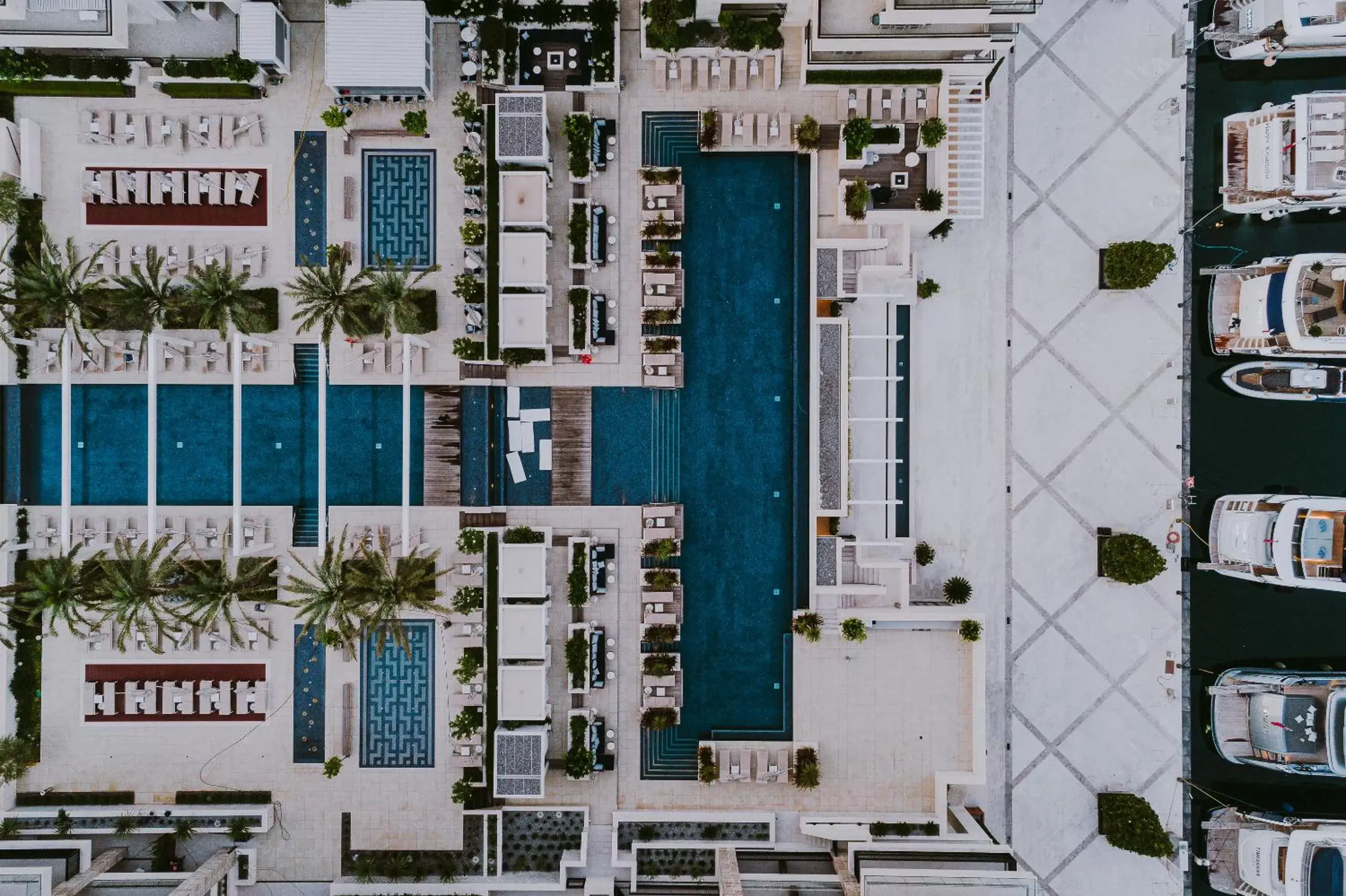 Bird's eye view, Floor Plan in Regent Porto Montenegro