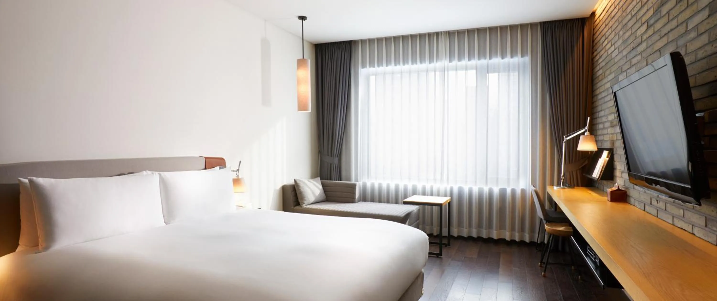 Bedroom, Bed in Maison Glad Jeju