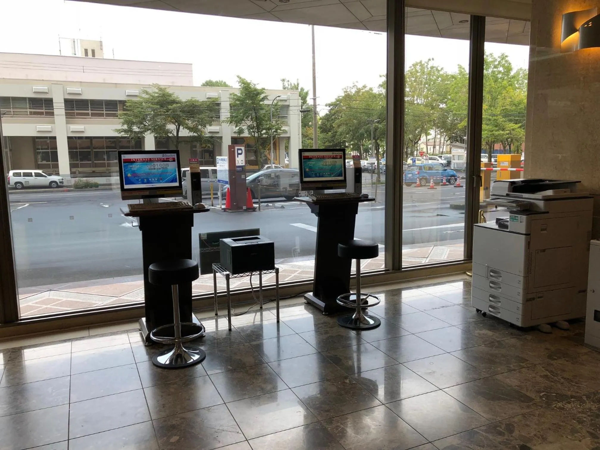 Lobby or reception in Kushiro Prince Hotel