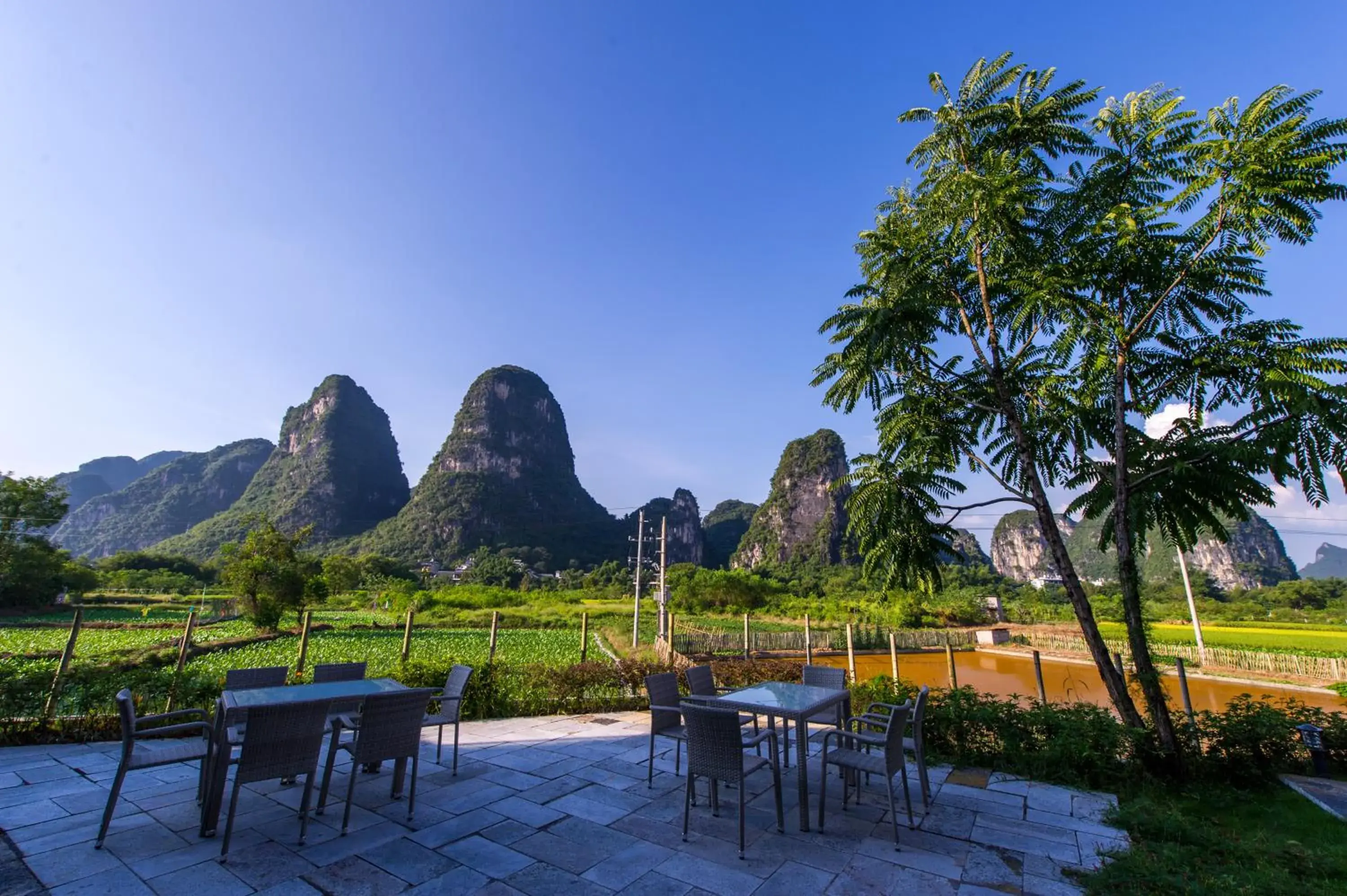 Restaurant/places to eat in Yangshuo Zen Garden Resort