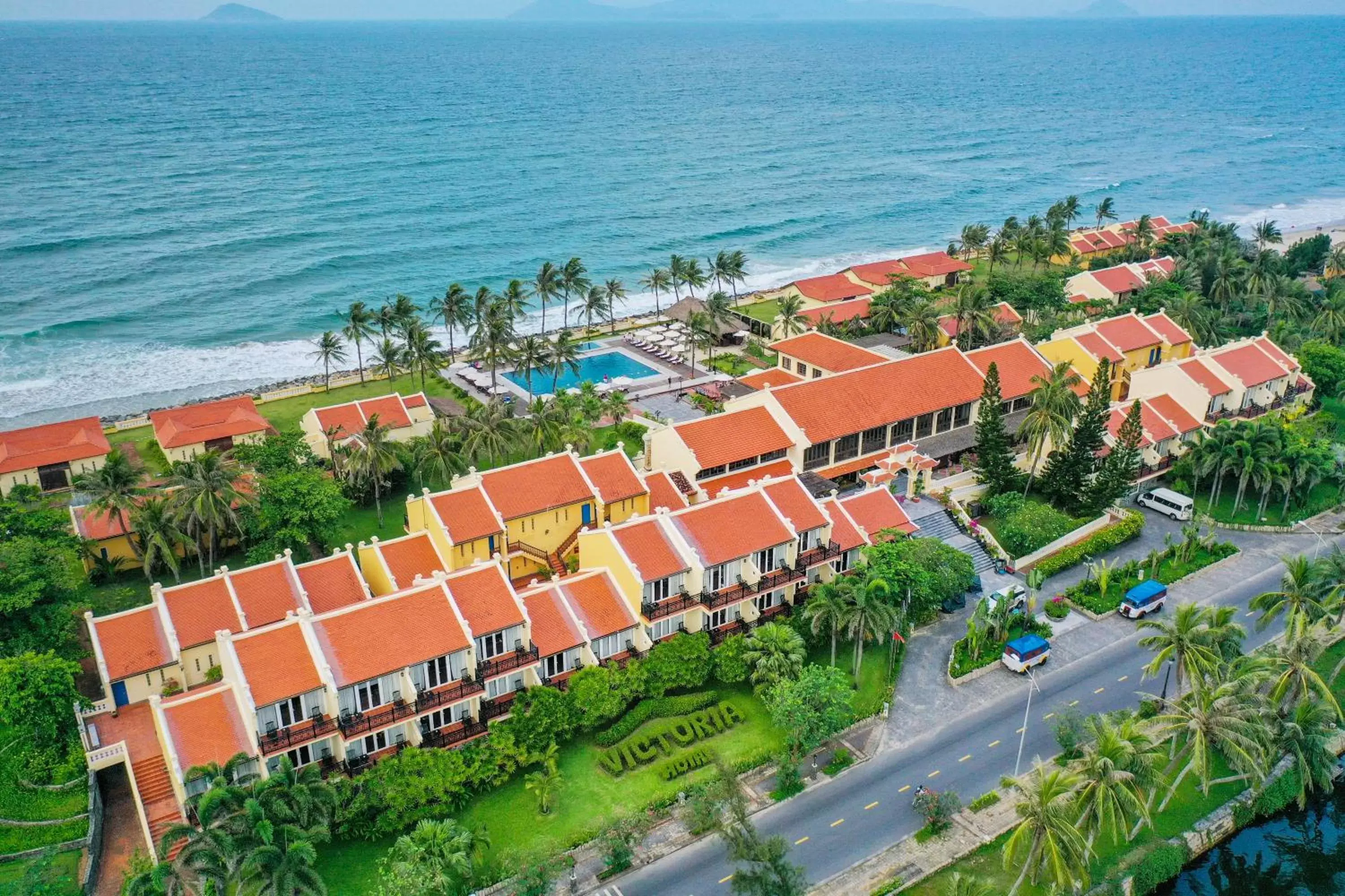 Property building, Bird's-eye View in Victoria Hoi An Beach Resort & Spa