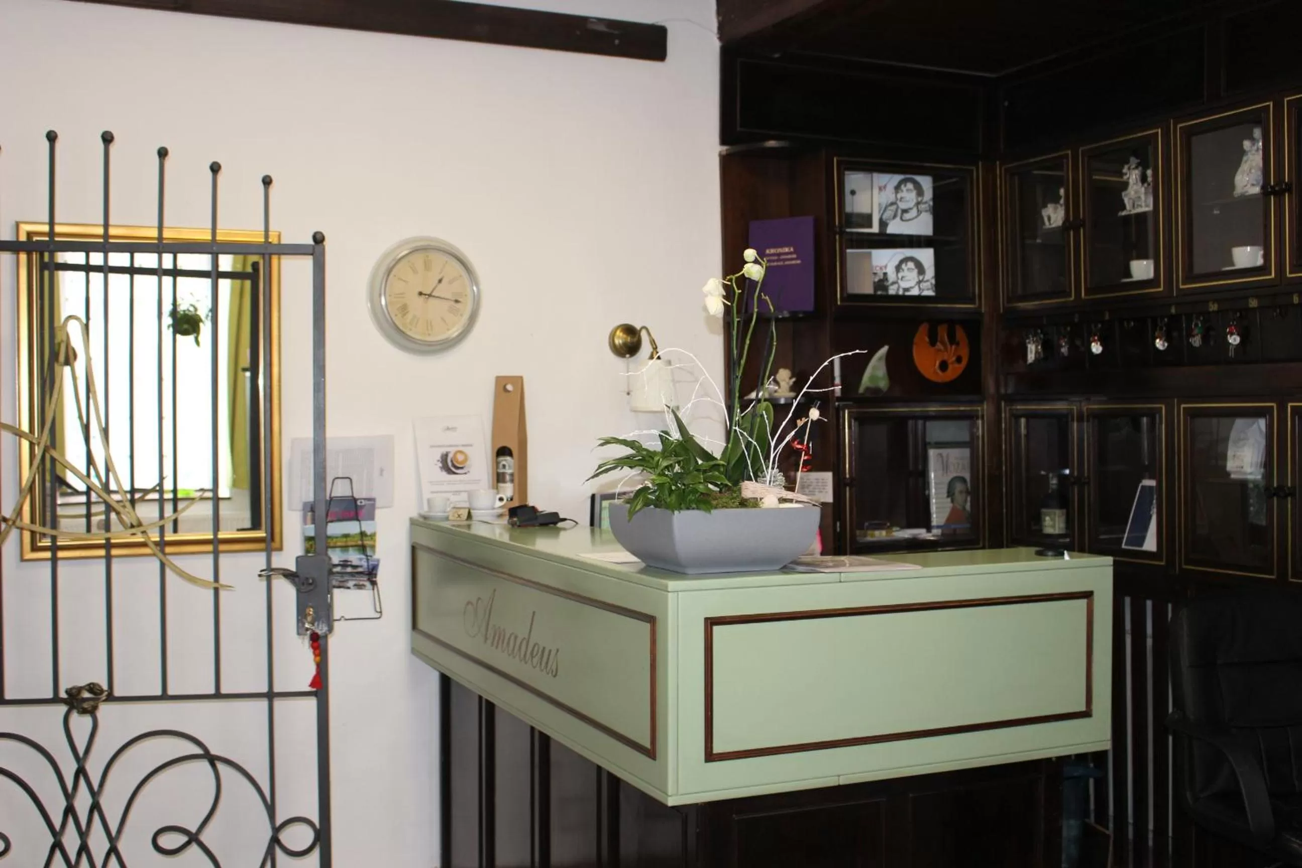 Lobby or reception in Hotel Amadeus