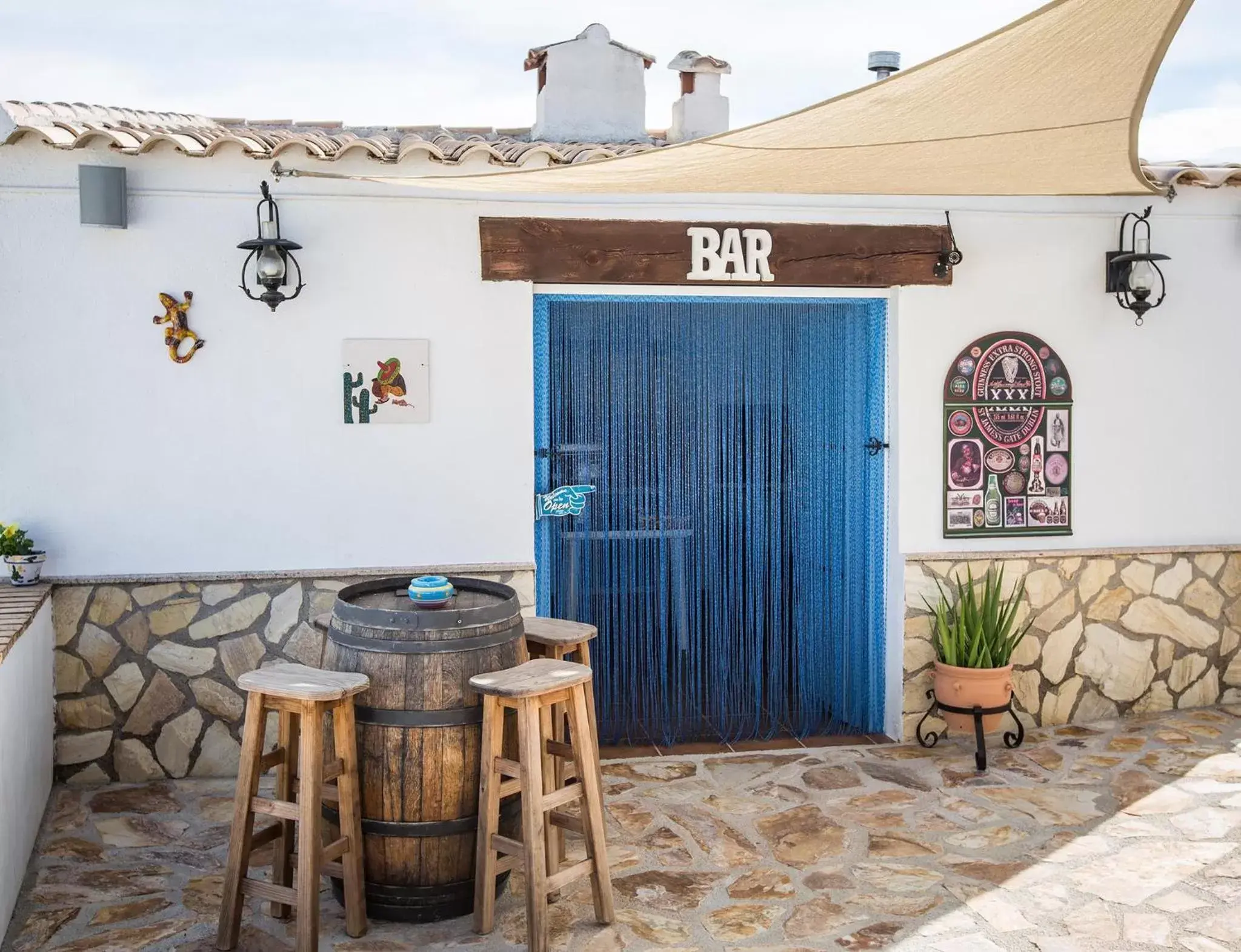 Lounge or bar in B&B Casa Luna Vélez Blanco
