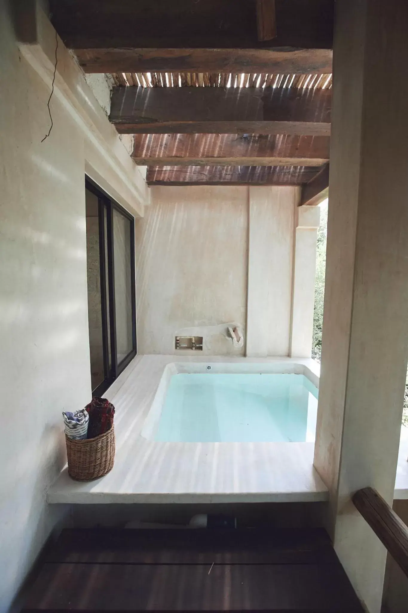 Bath in Orchid House Tulum