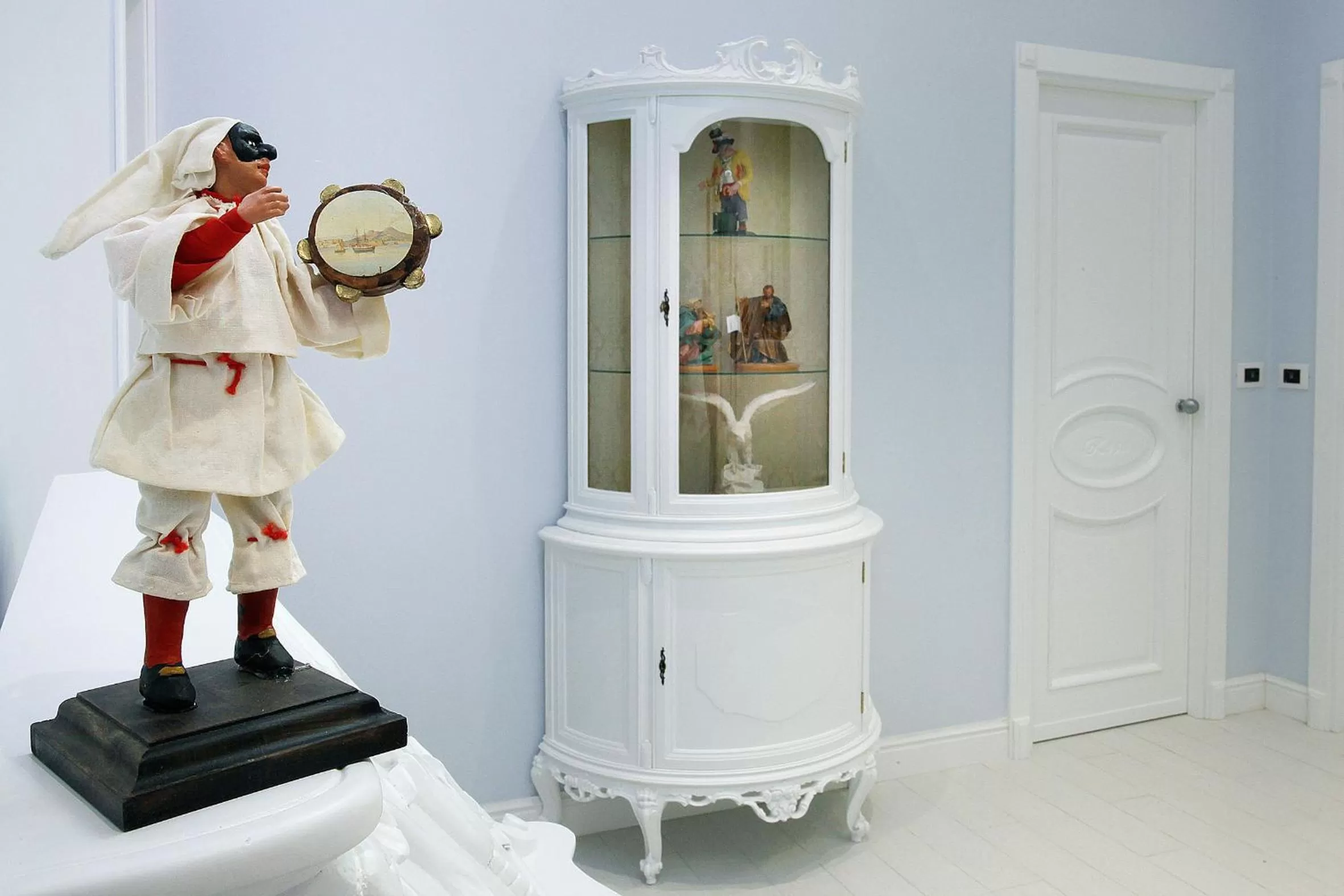 Decorative detail in Domus Rosa