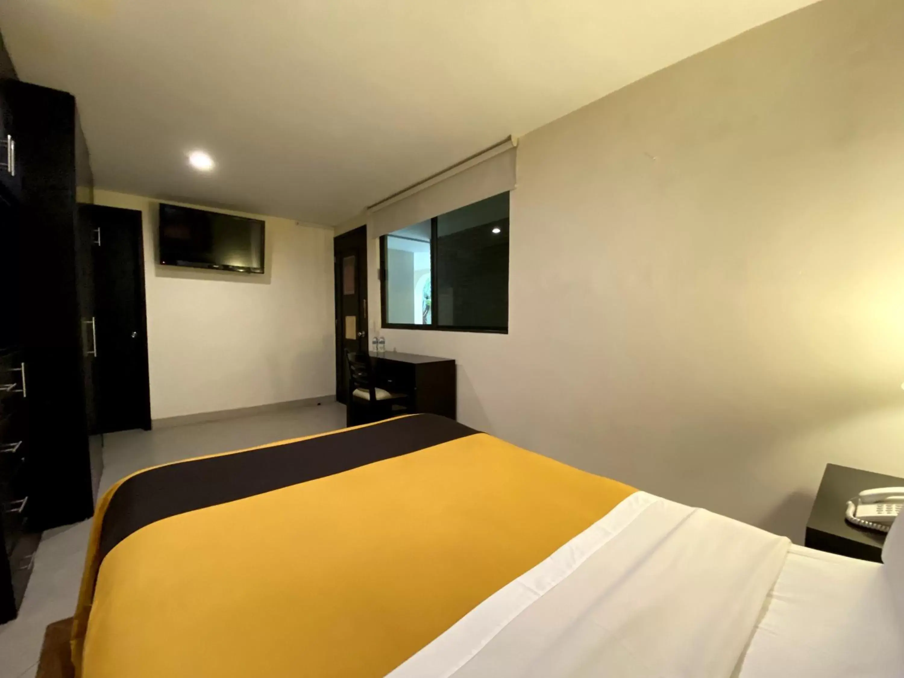 Bed in Hotel Escala Puebla Centro