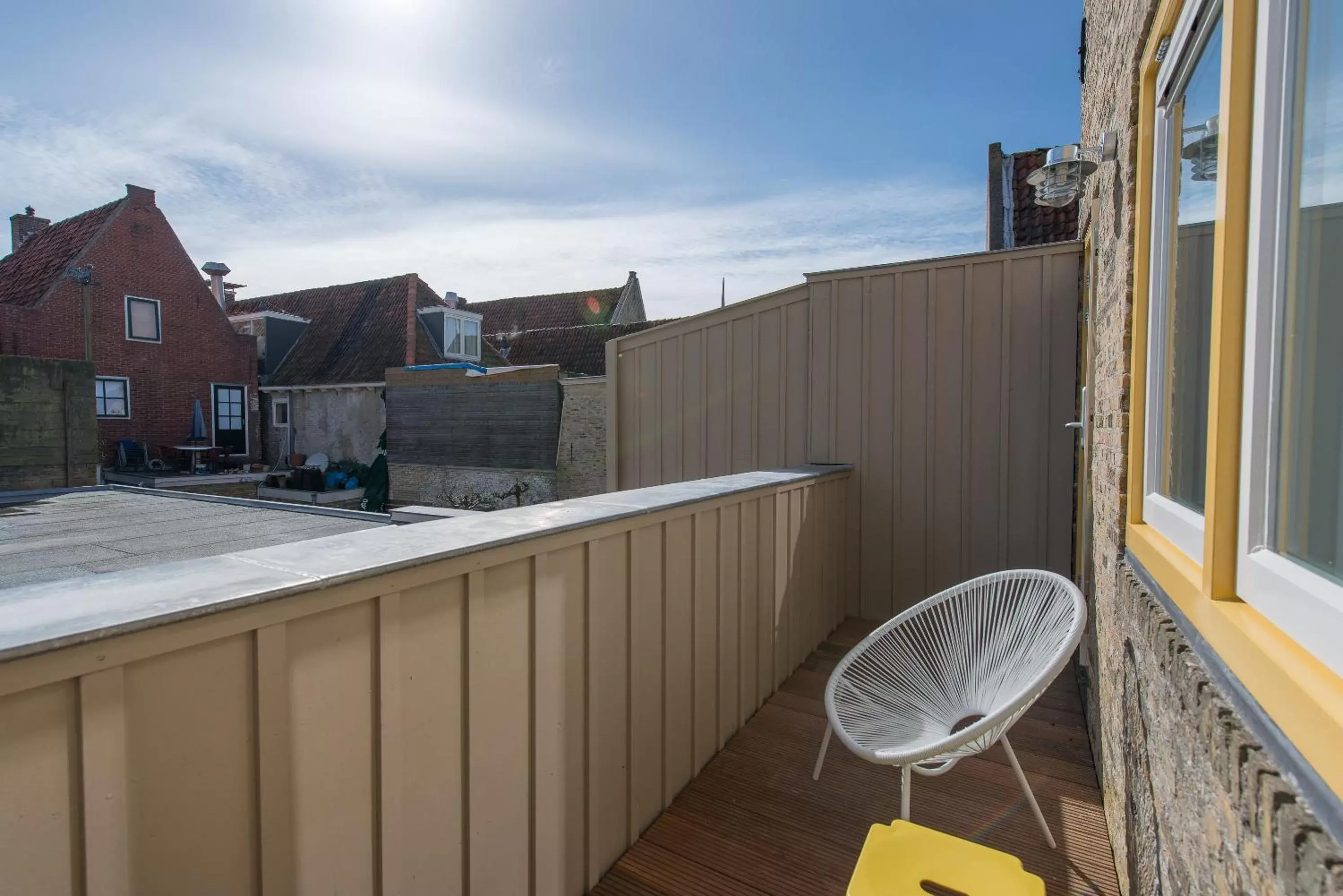 Balcony/Terrace in Boutique Hotel De Eilanden