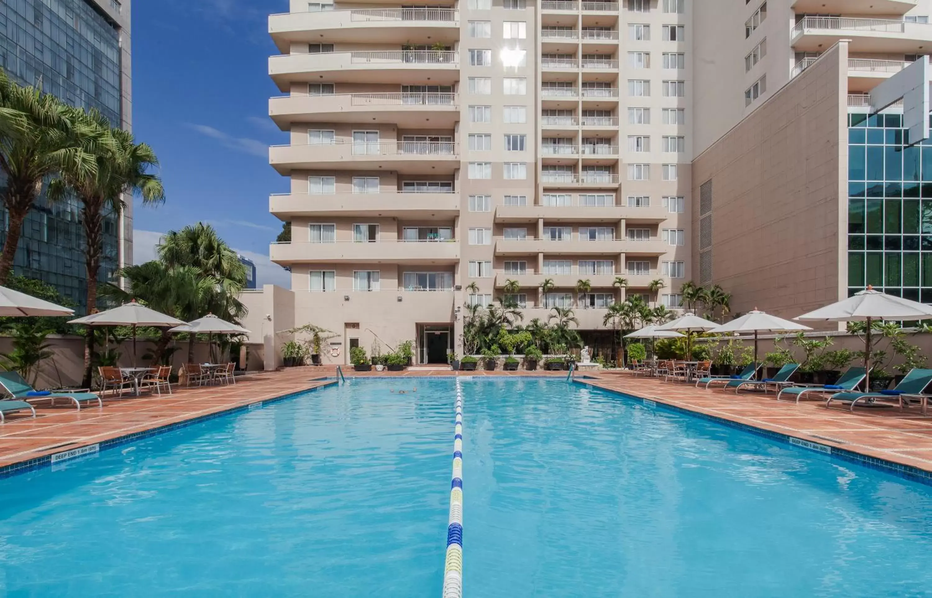 Swimming pool, Property Building in Somerset Chancellor Court