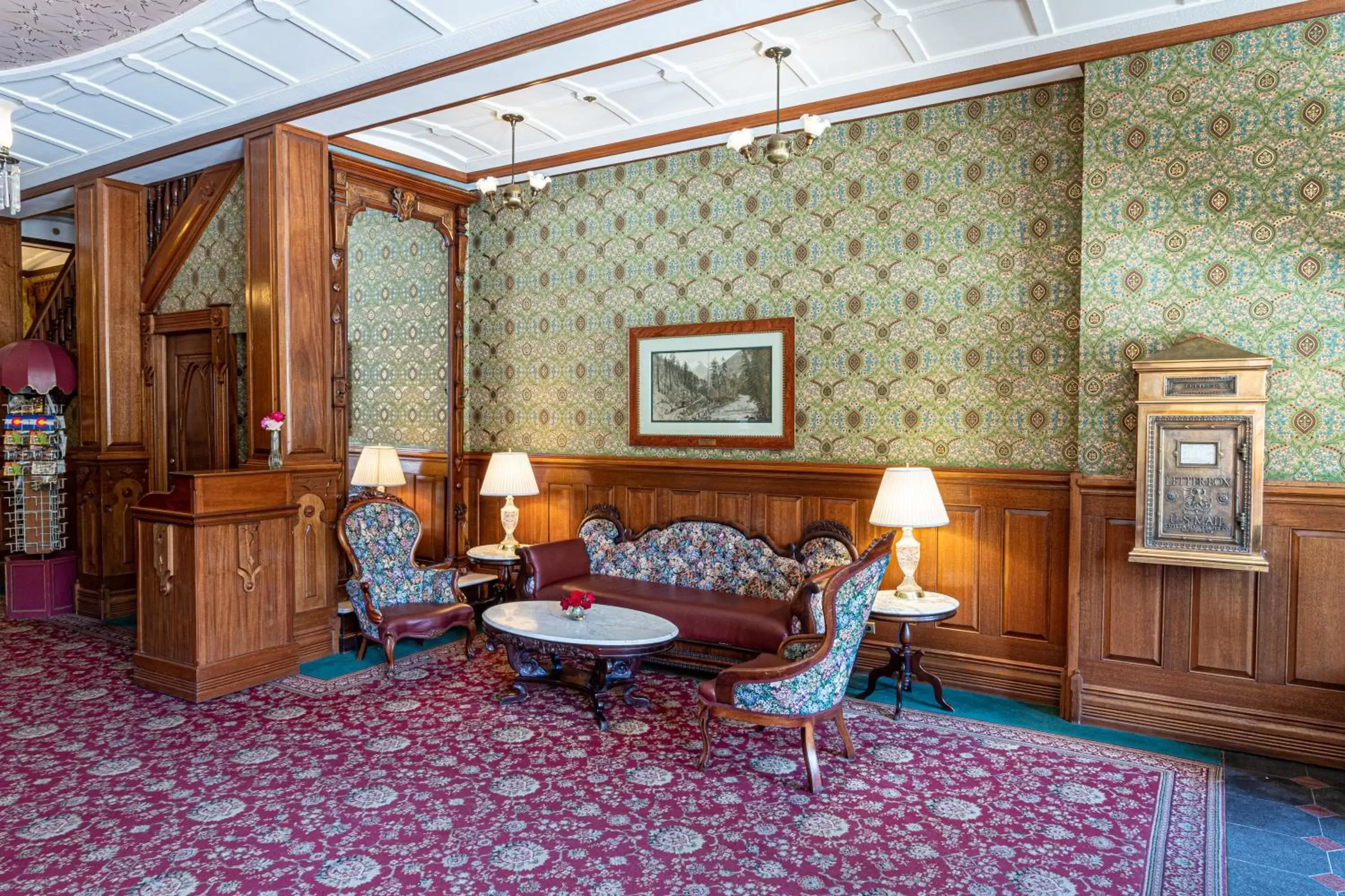 Seating Area in The Strater Hotel