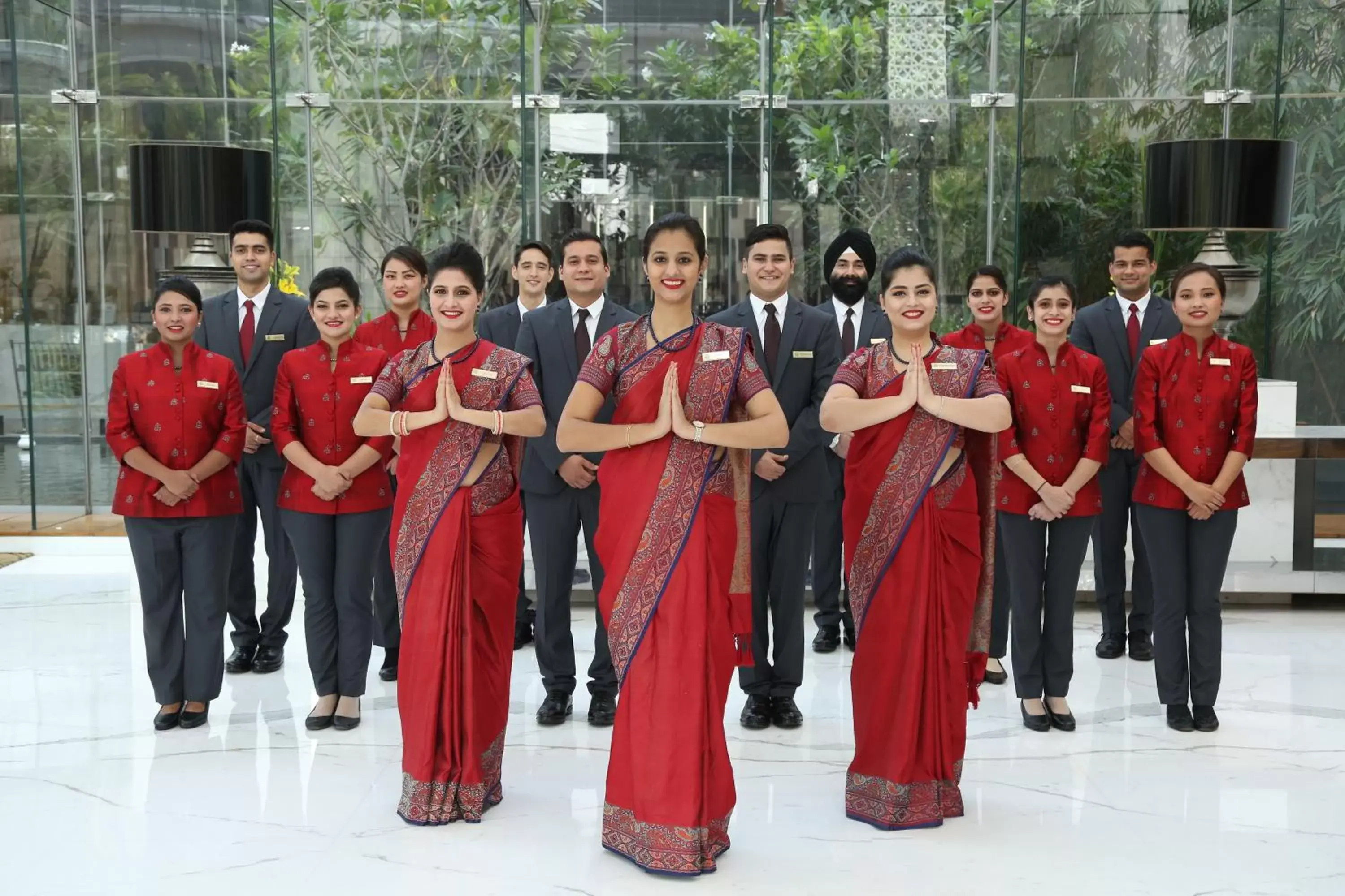 Staff in Taj City Centre Gurugram