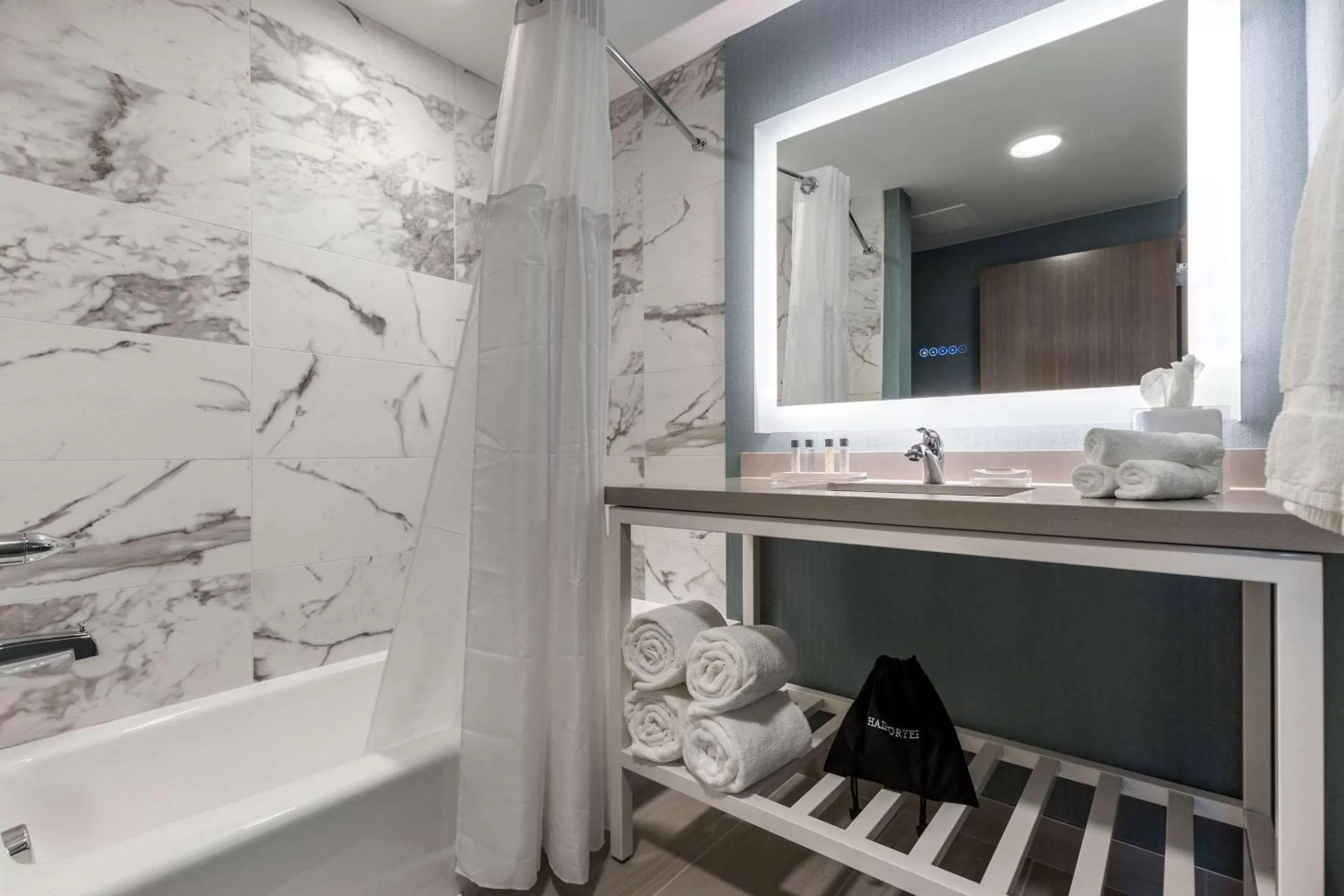 Bathroom in Cambria Hotel West Orange