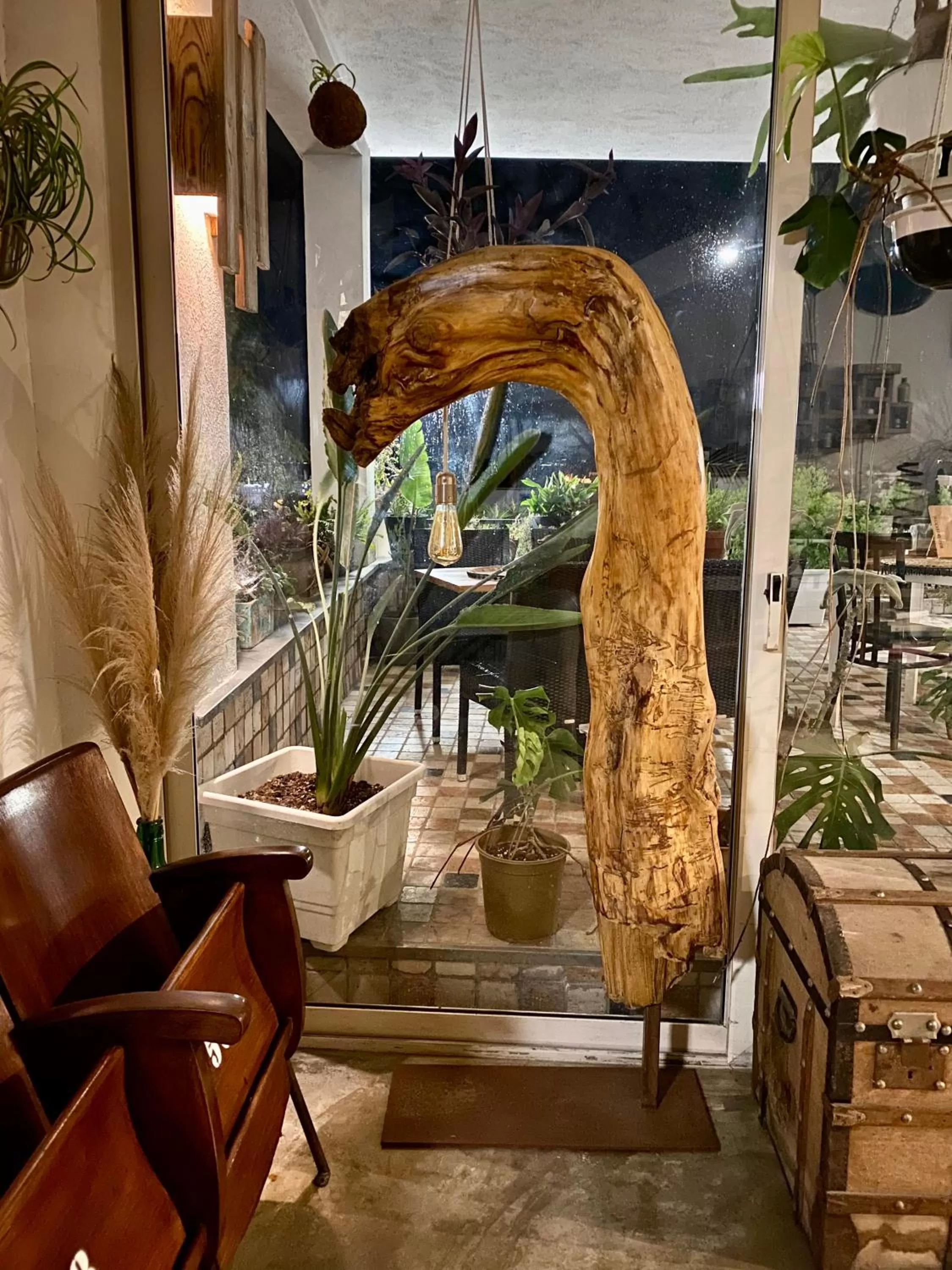 Living room in Black Market Hotel