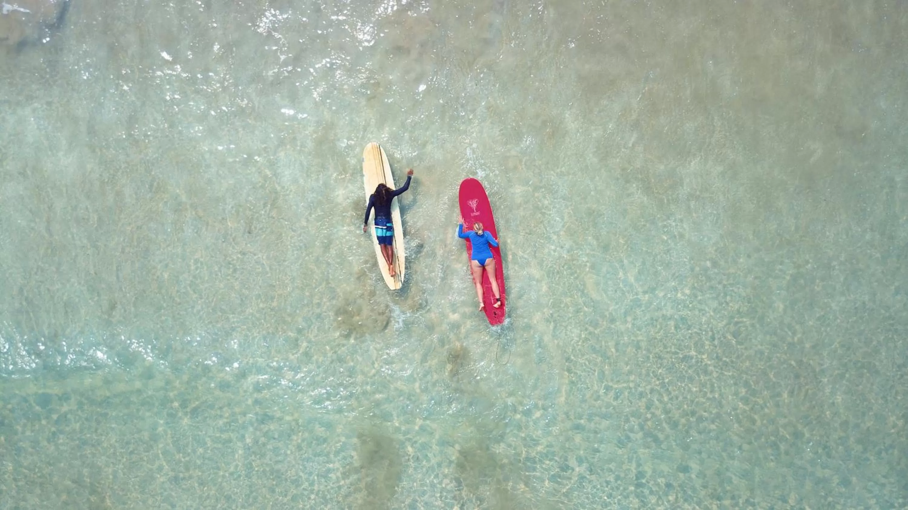 People in Lucky's Surf Camp