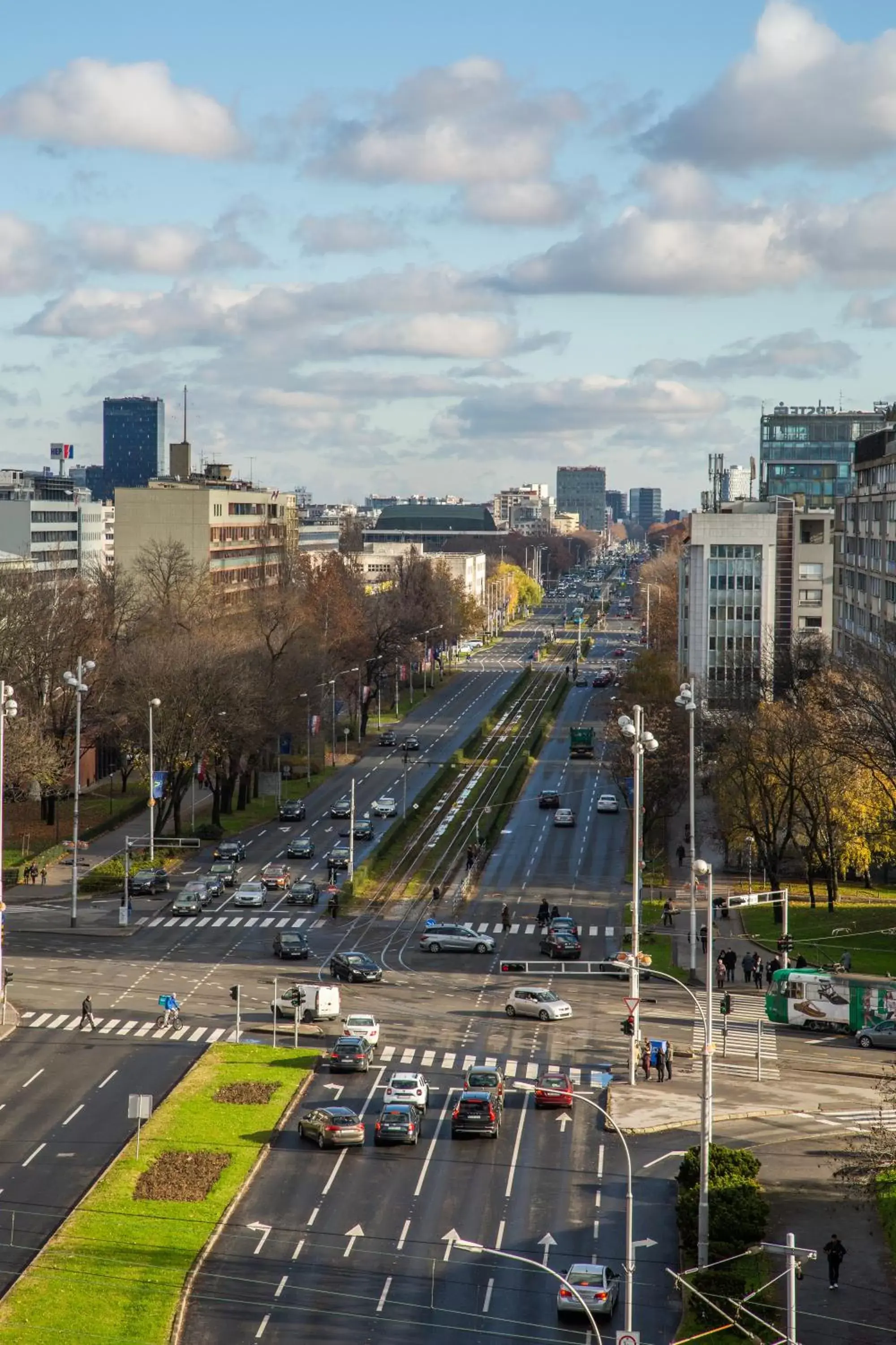 City view in Hotel Blue City view in Hotel Blue