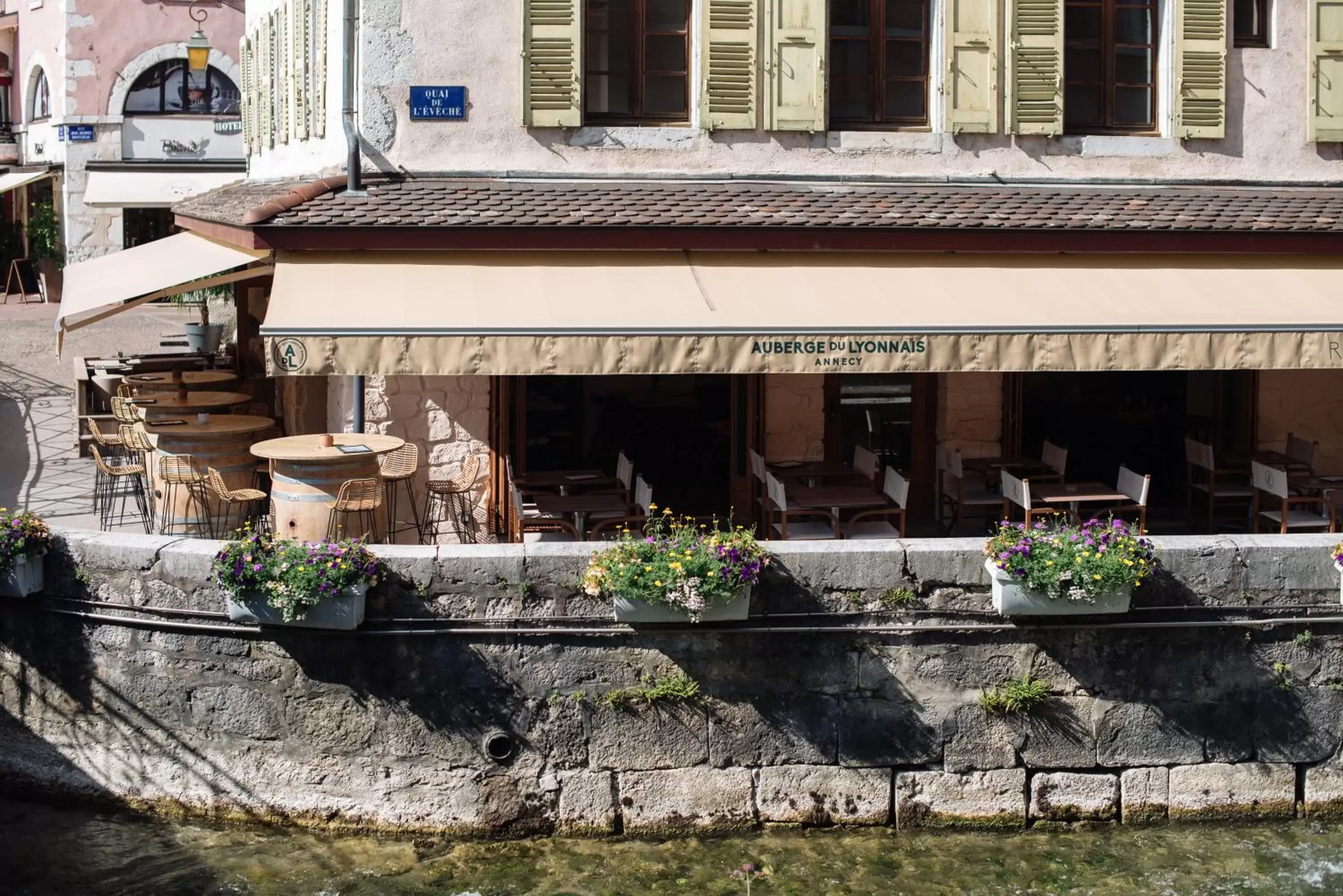 Balcony/Terrace in Auberge du Lyonnais