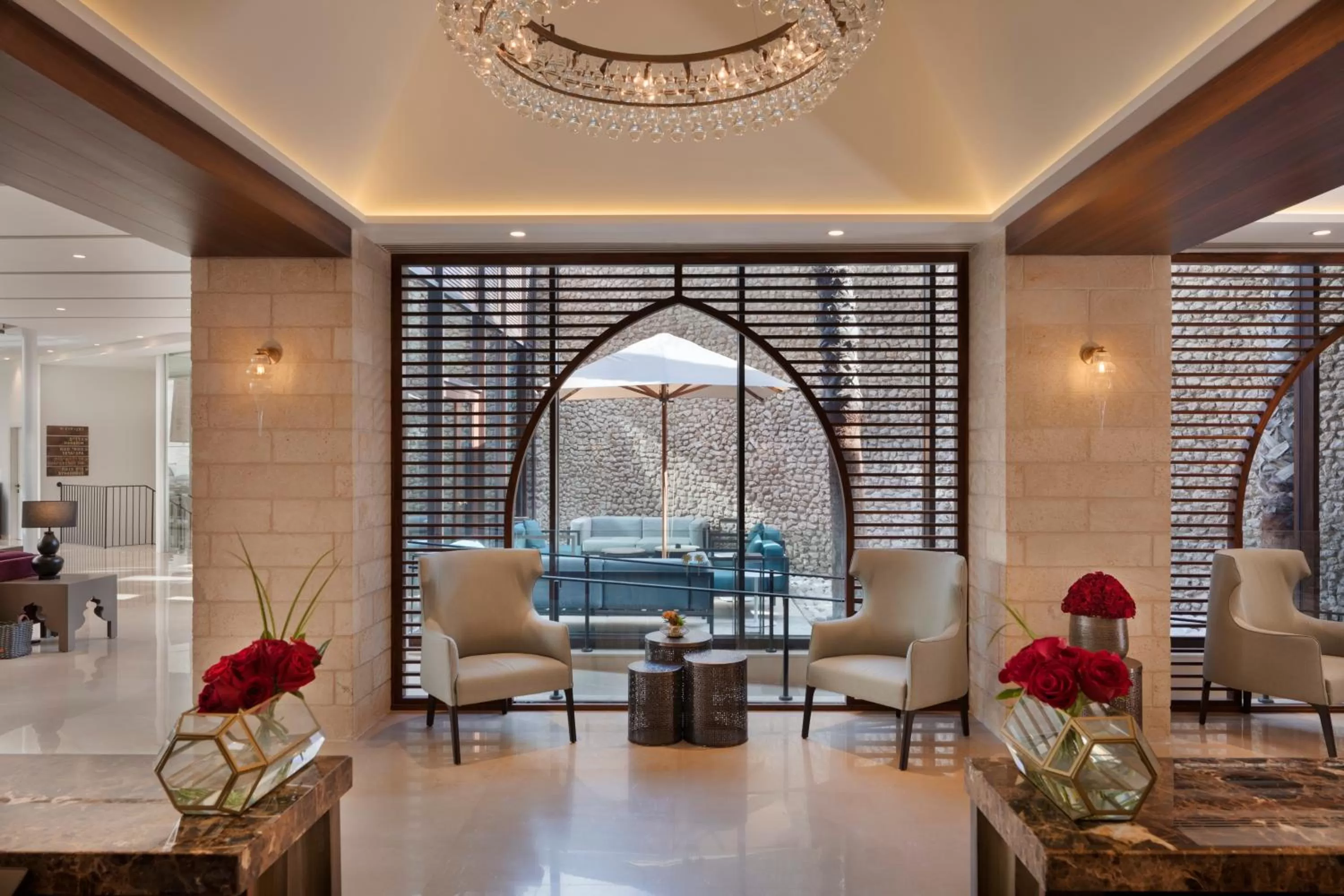 Lobby or reception in The Setai Tel Aviv, a Member of the leading hotels of the world