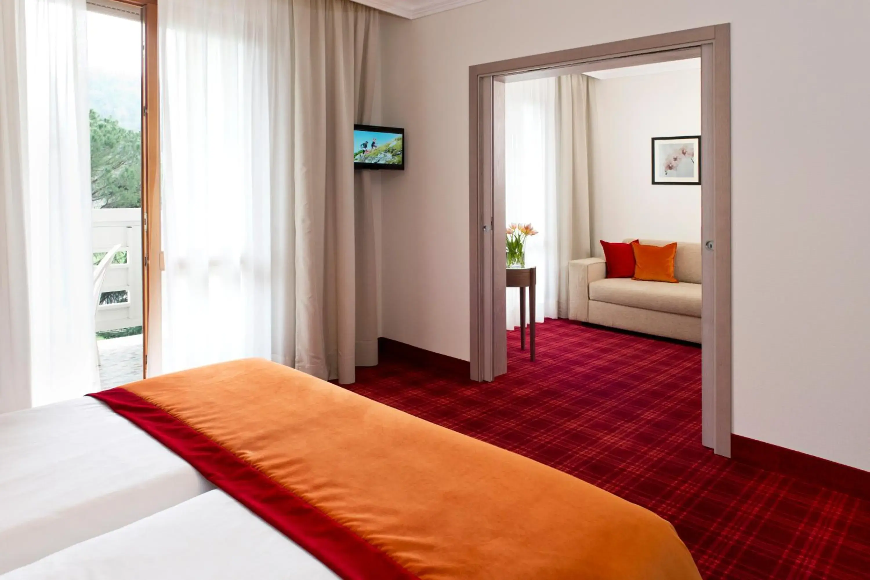 TV and multimedia, Bed in Apollo Terme Hotel