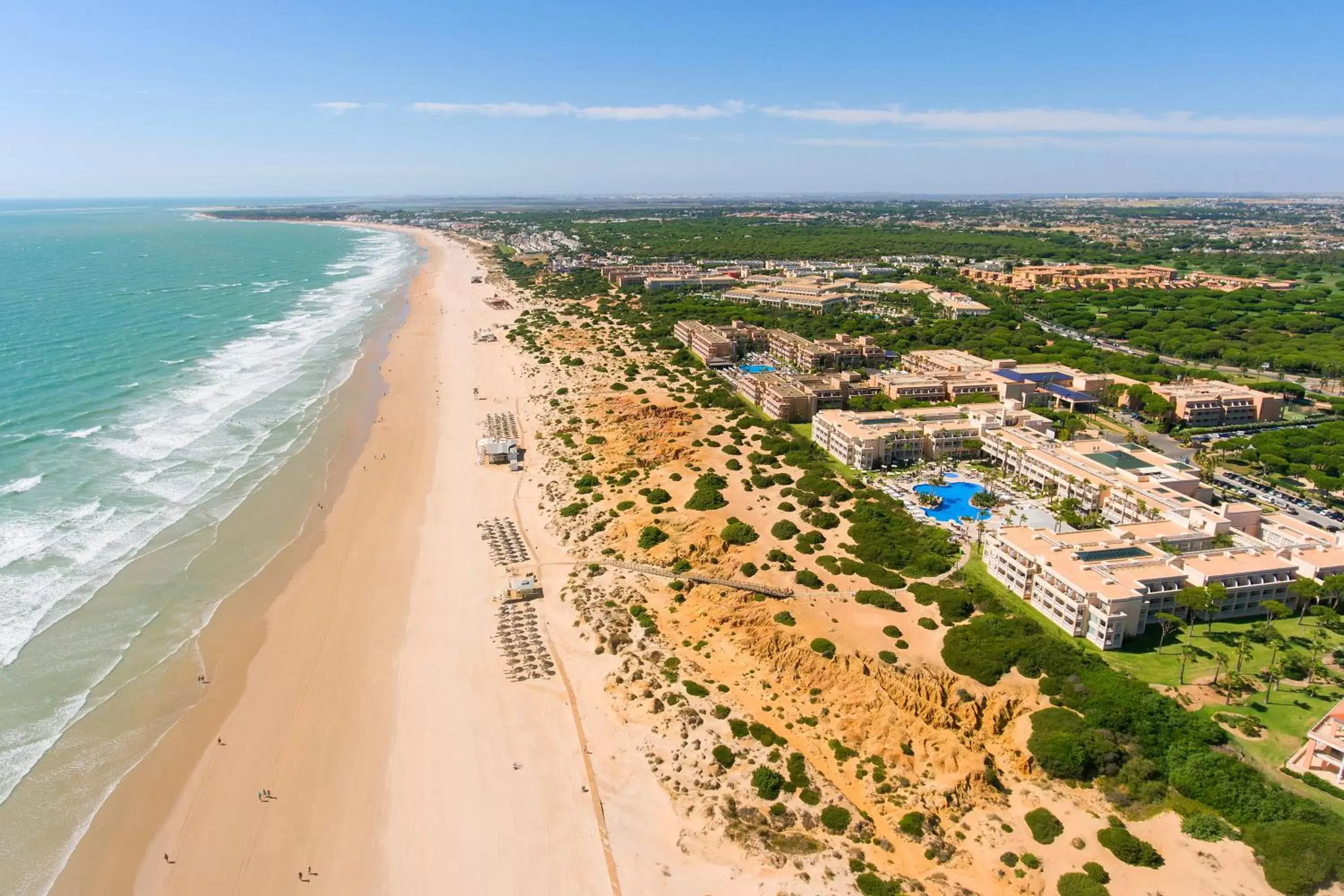 Property building, Bird's-eye View in Hipotels Playa La Barrosa - Adults Only