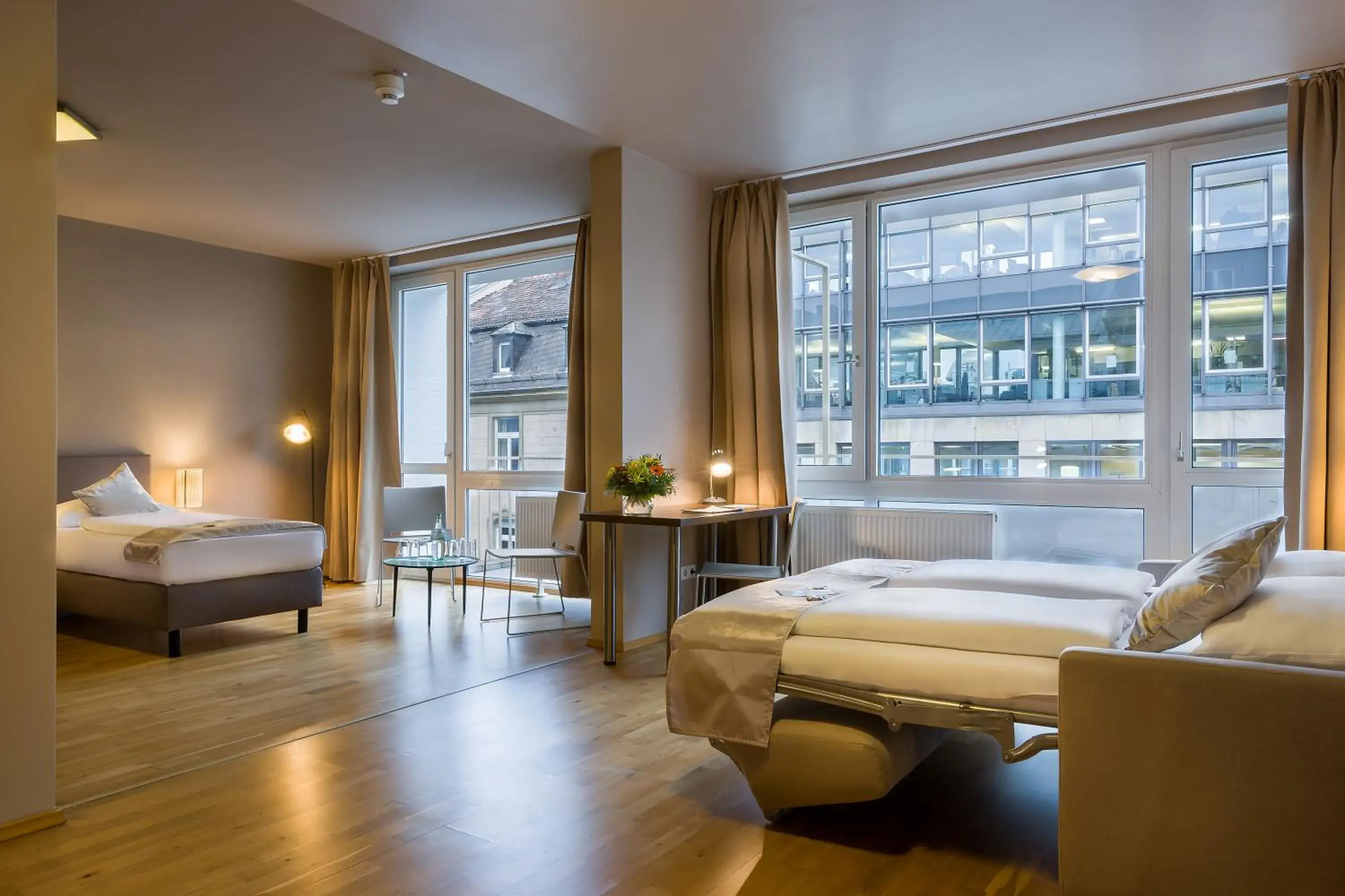 Photo of the whole room in Scope Hotel City Stay Frankfurt