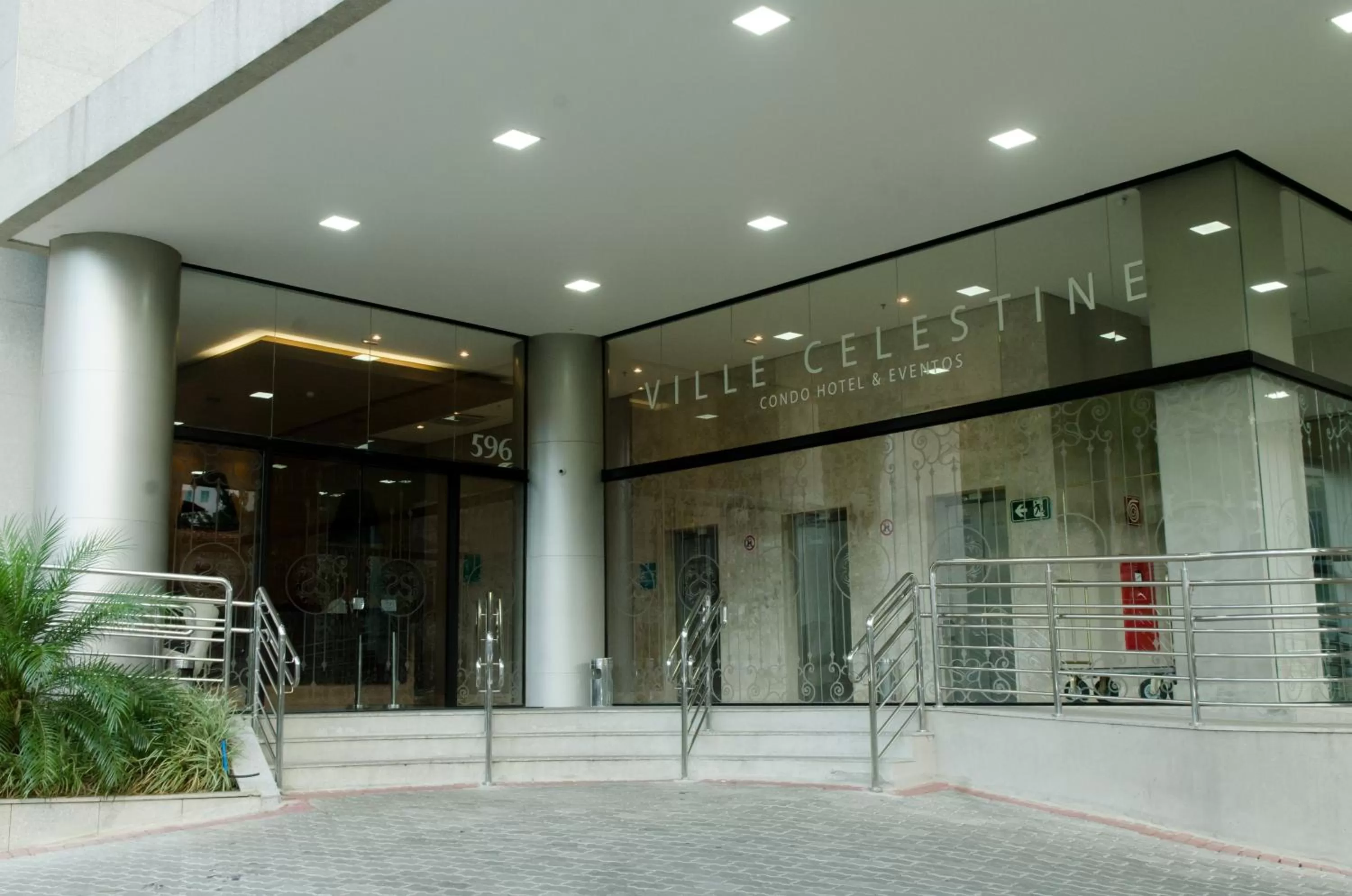 Facade/entrance in Ville Celestine Hotel
