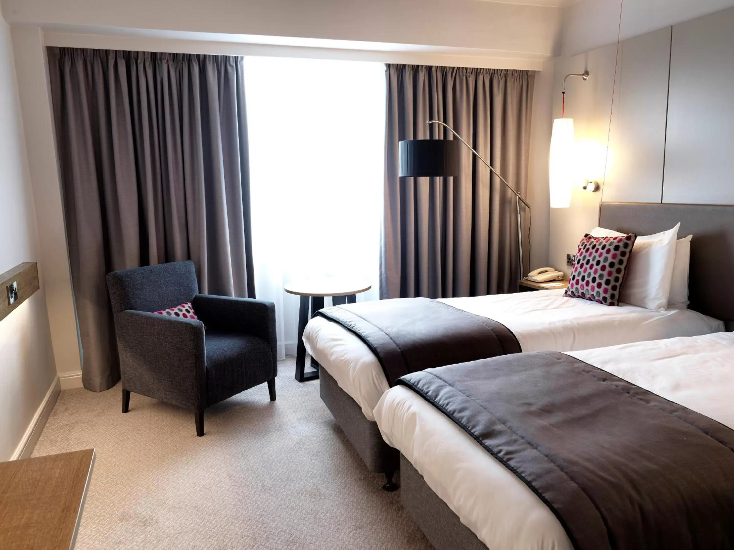 Photo of the whole room, Bed in Crowne Plaza Harrogate, an IHG Hotel