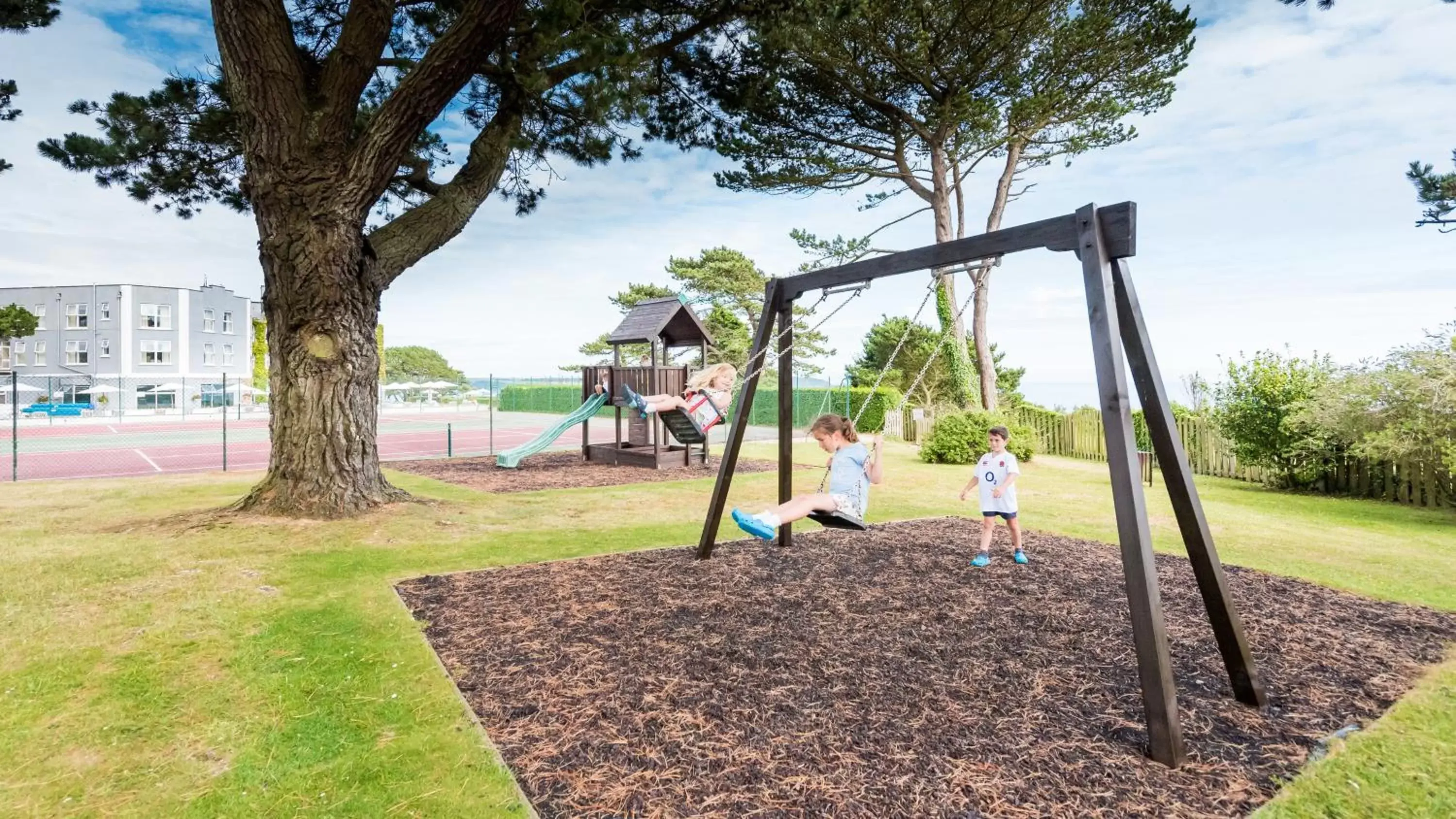 Garden, Children's Play Area in The Carlyon Bay Hotel and Spa