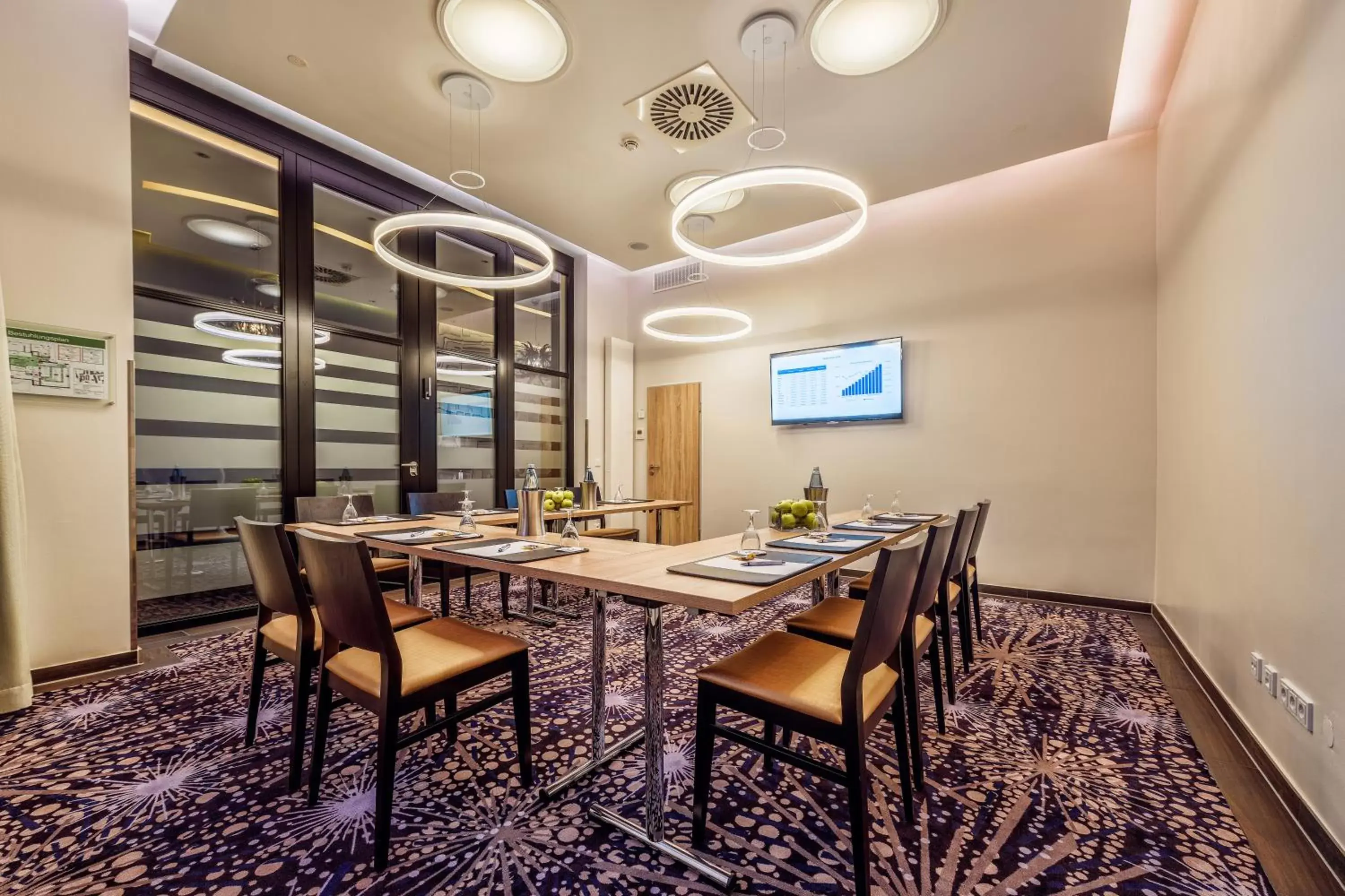 Meeting/conference room, Restaurant/Places to Eat in CityClass Hotel Residence am Dom