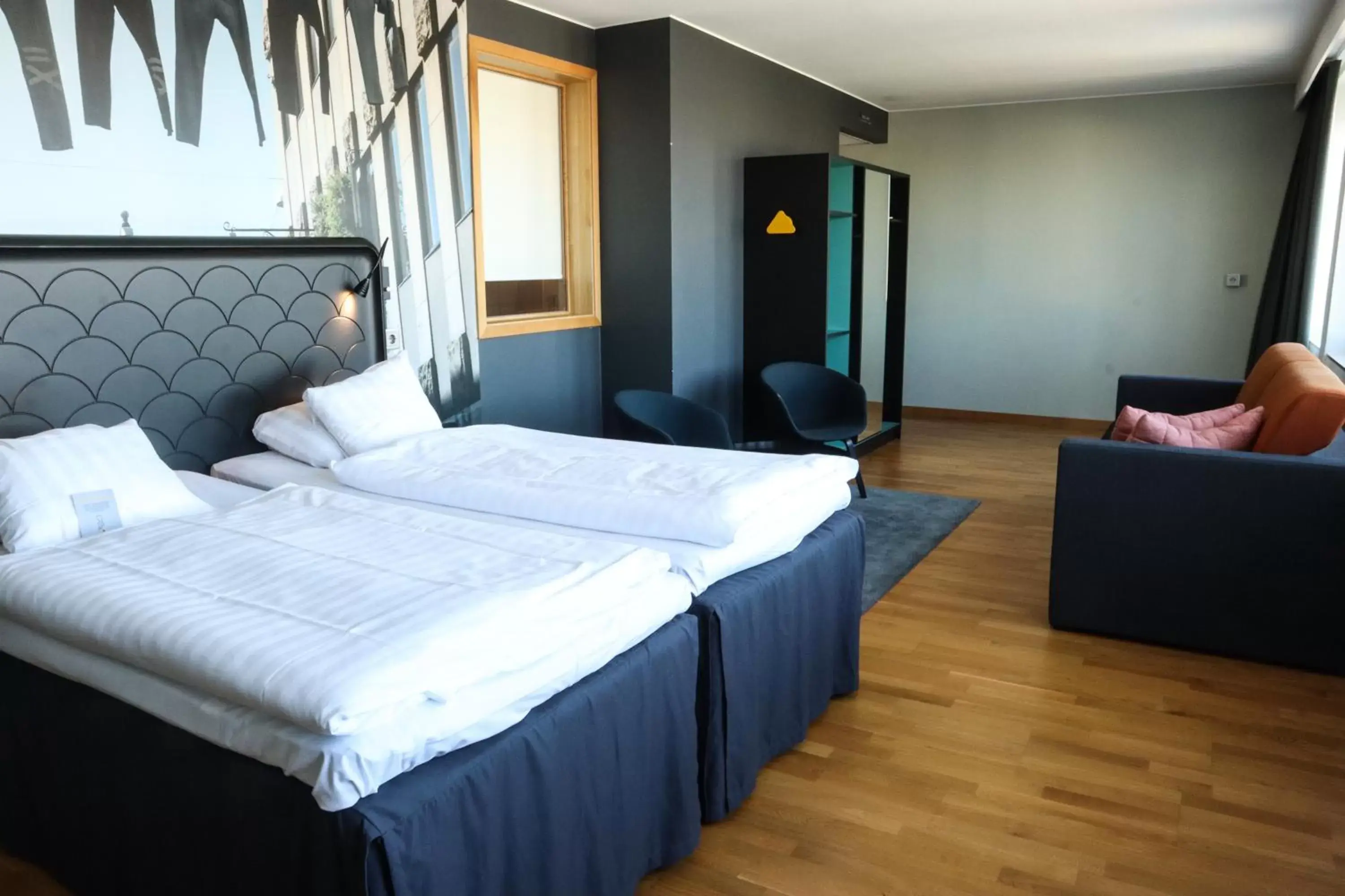Bed in Comfort Hotel Göteborg