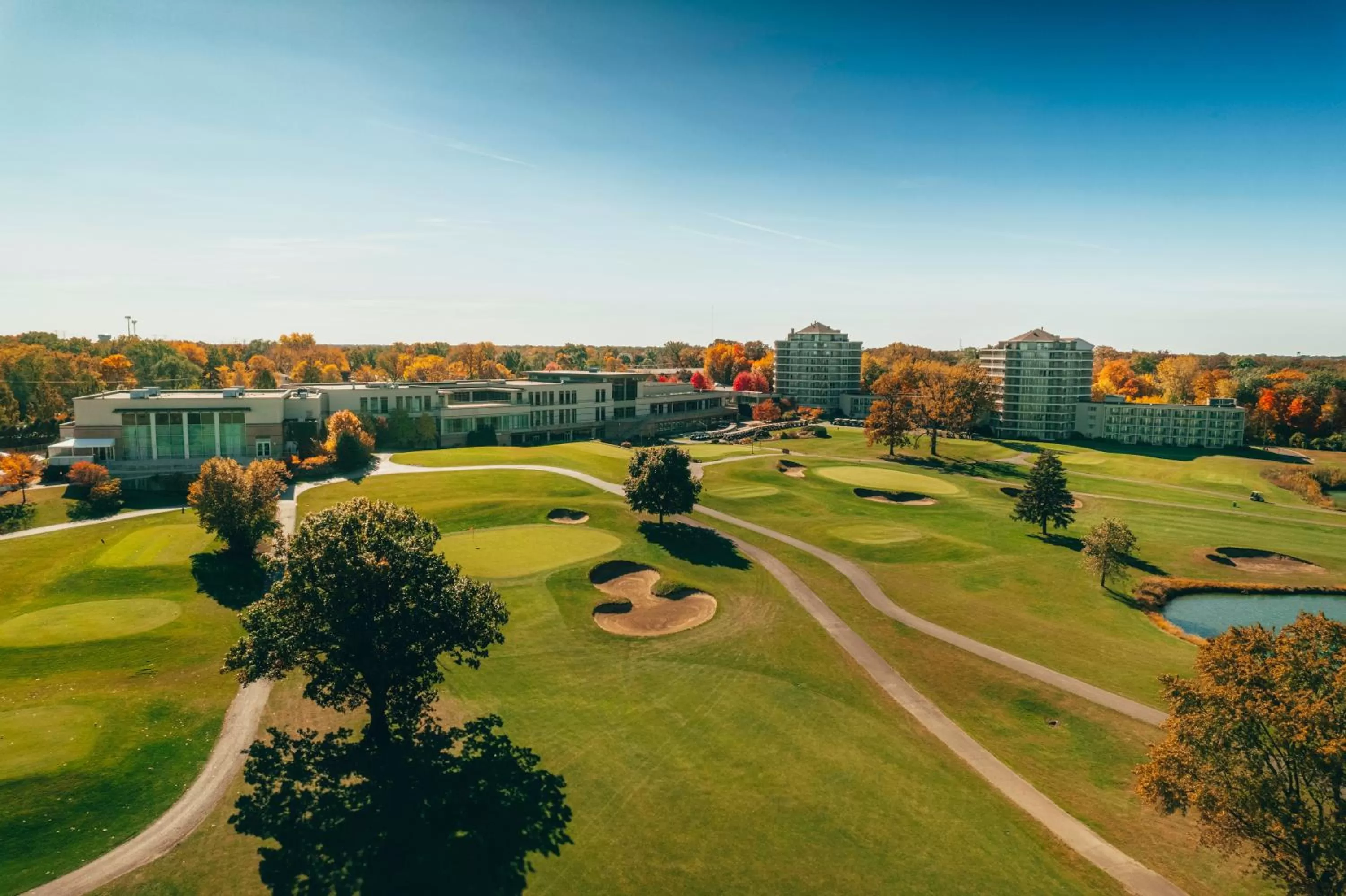 Golfcourse in Eaglewood Resort & Spa