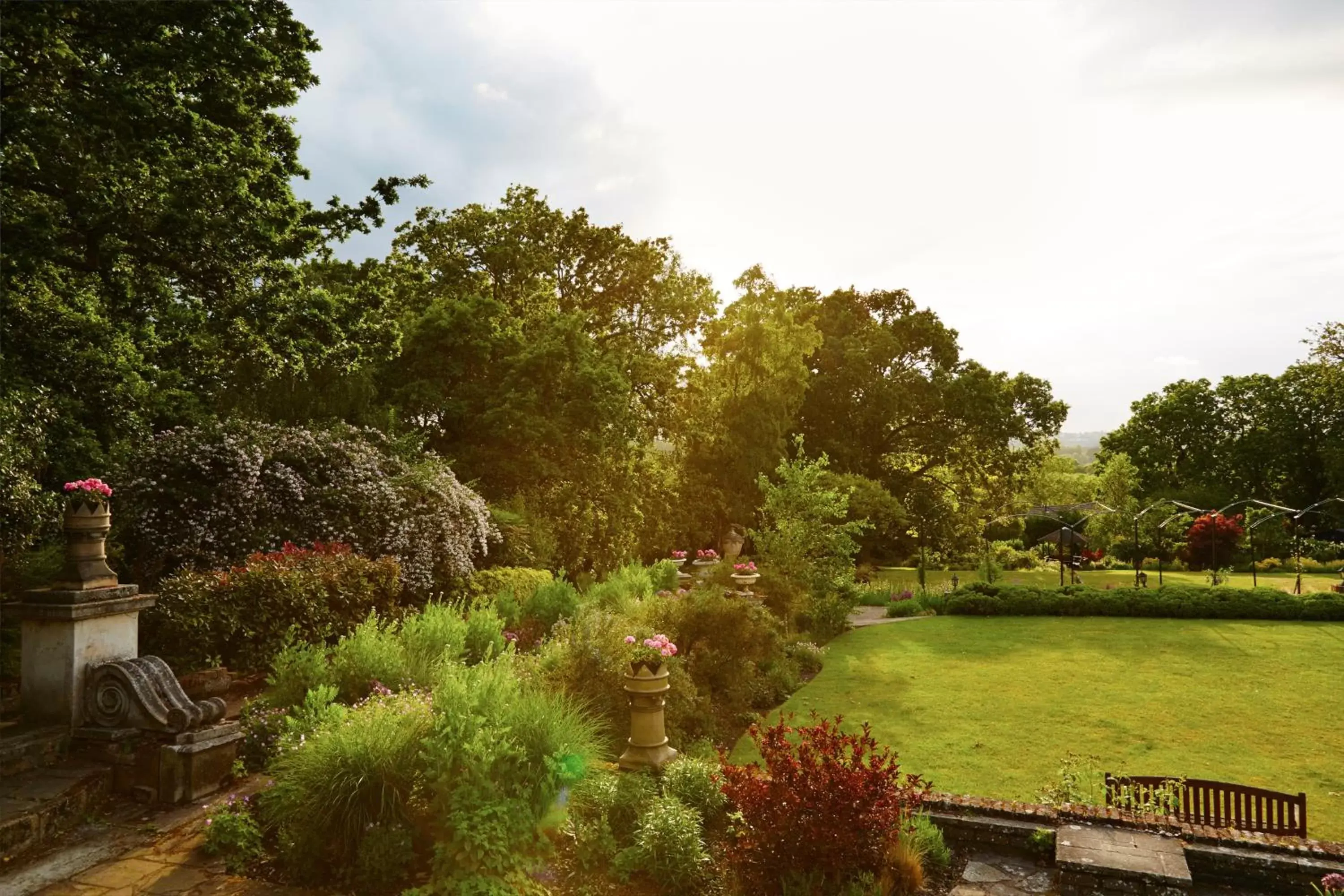 Garden in Bromley Court Hotel London