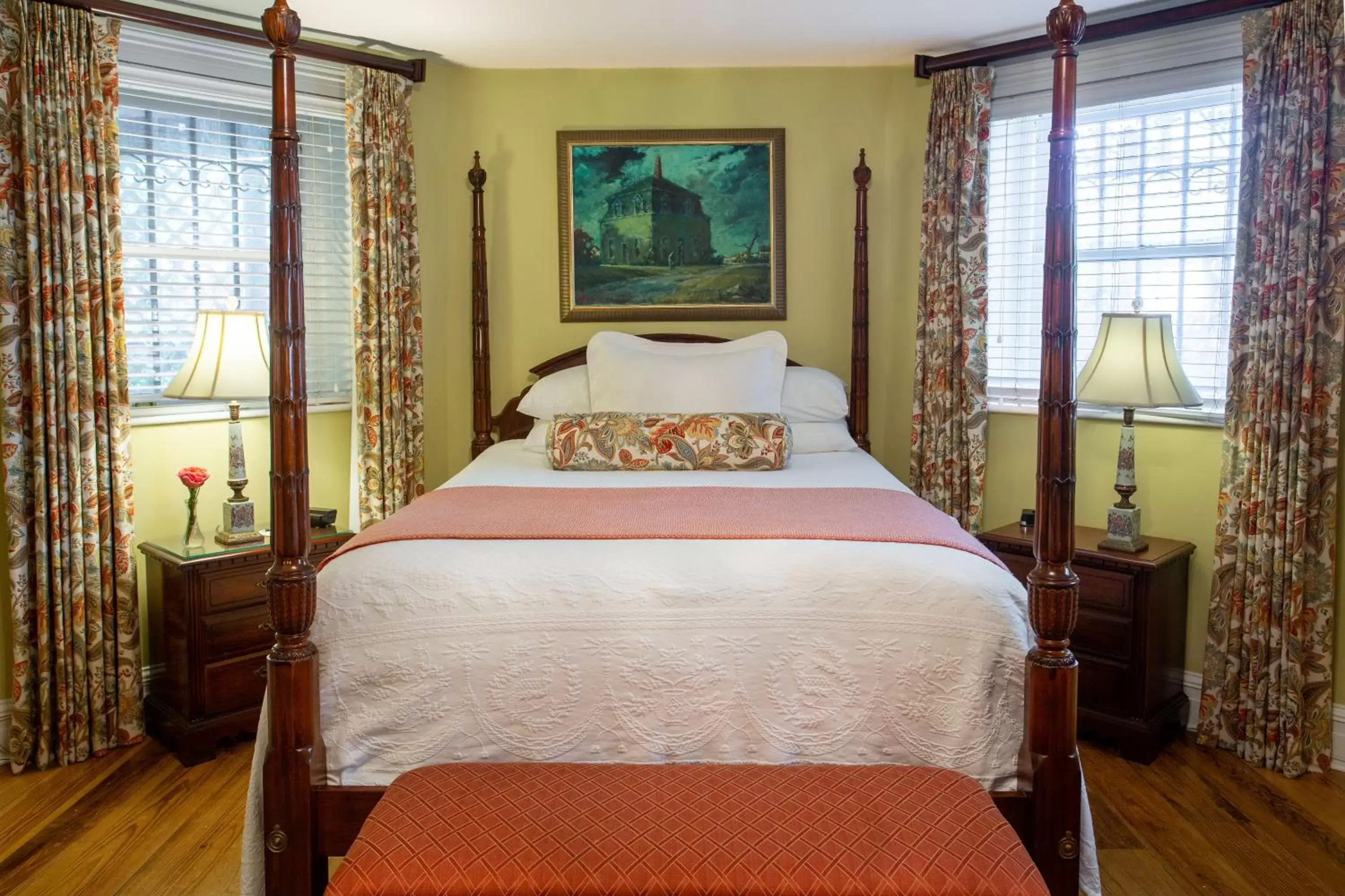 Bedroom, Bed in Kehoe House, Historic Inns of Savannah Collection