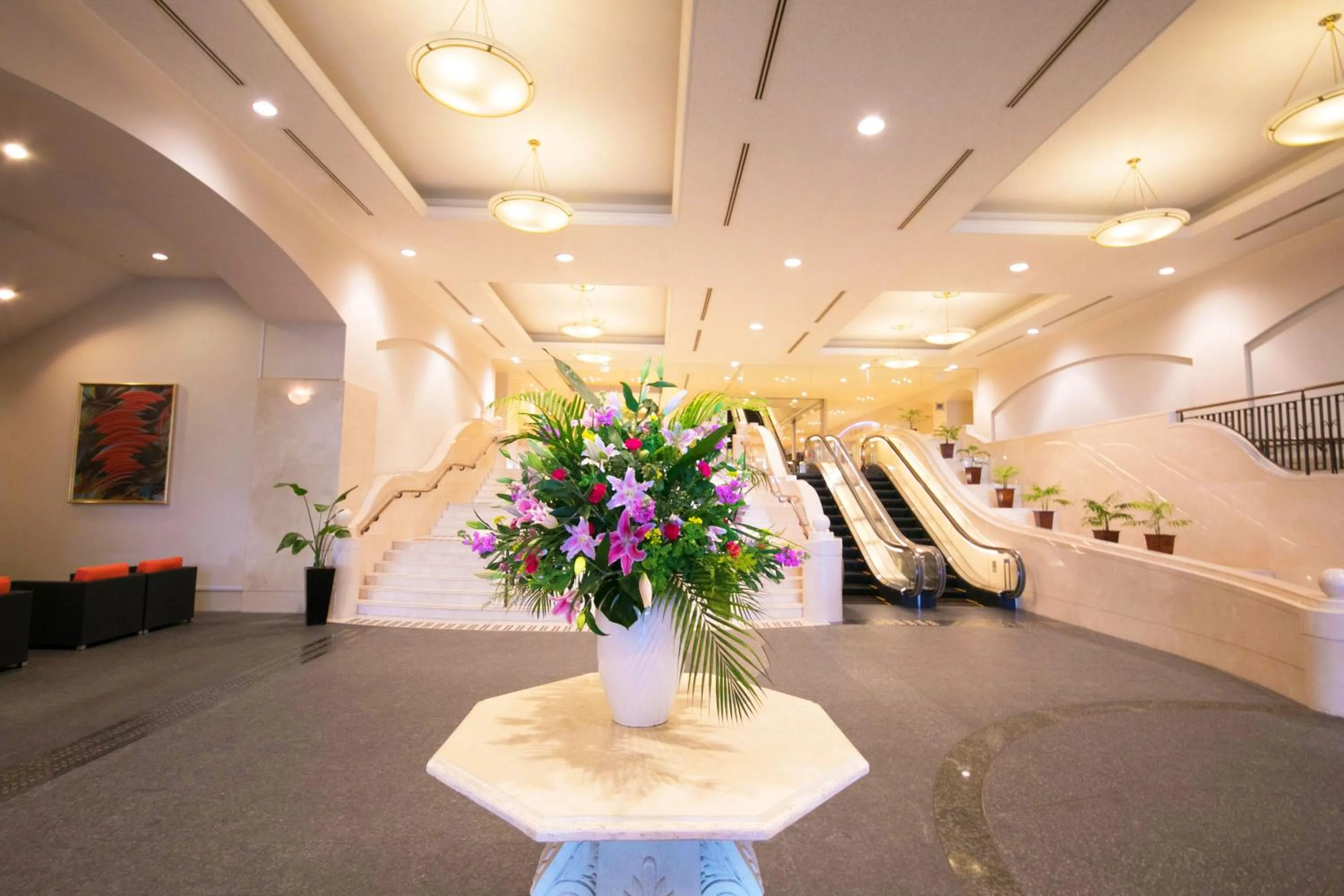 Lobby or reception in Seaside Hotel Maiko Villa Kobe