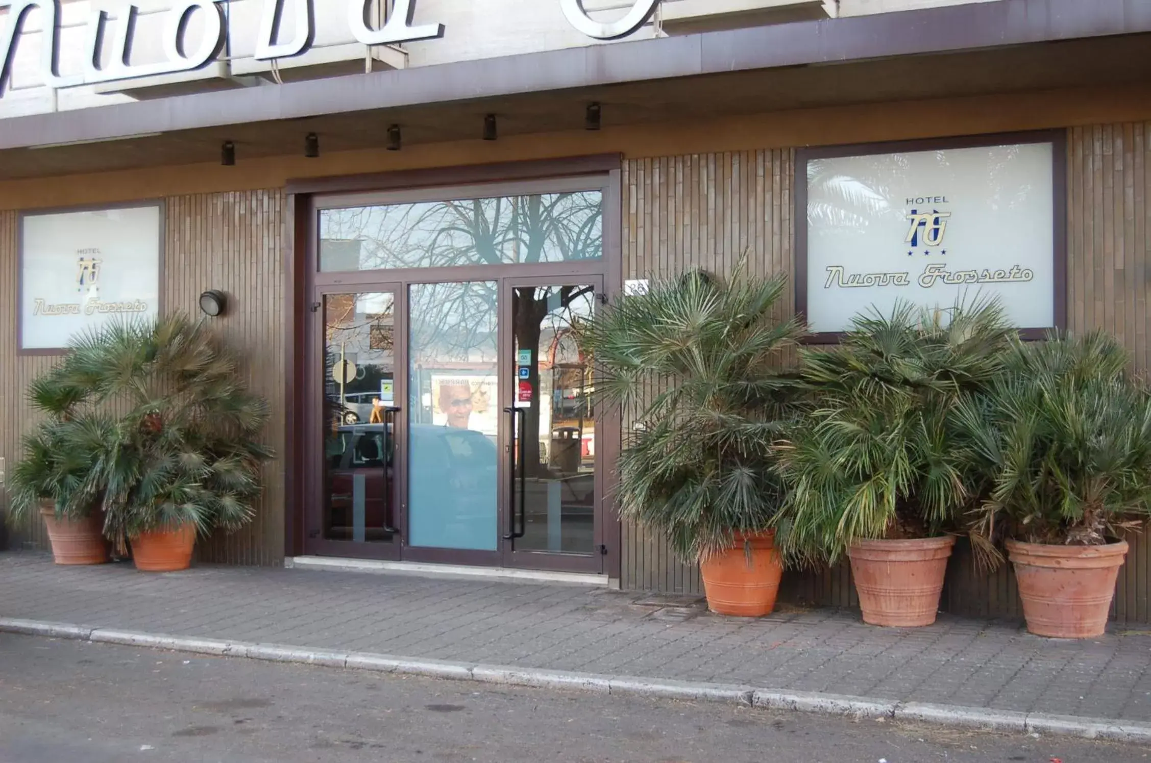 Facade/entrance in Hotel Nuova Grosseto