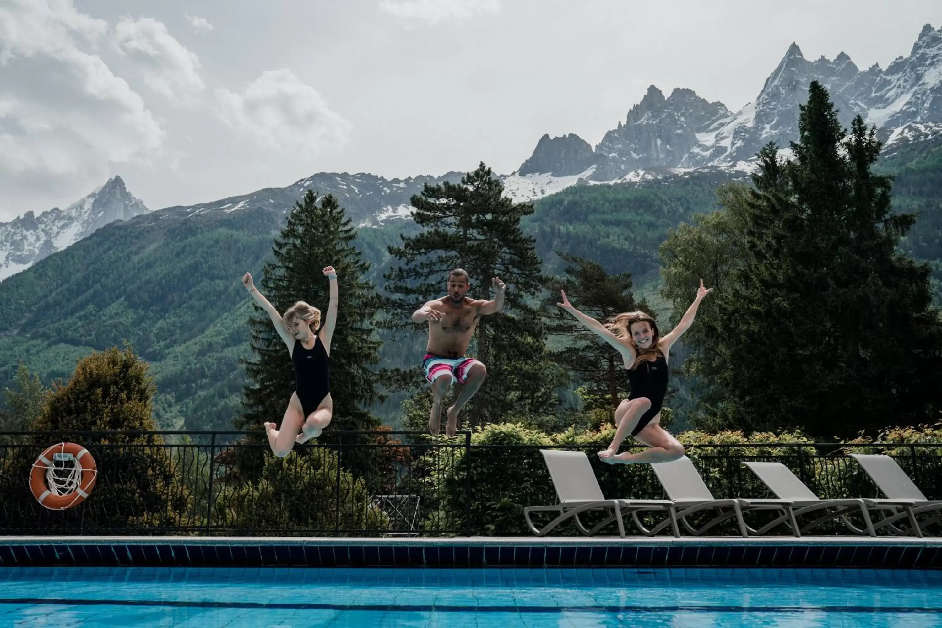 People, Mountain View in La Folie Douce Hotels Chamonix