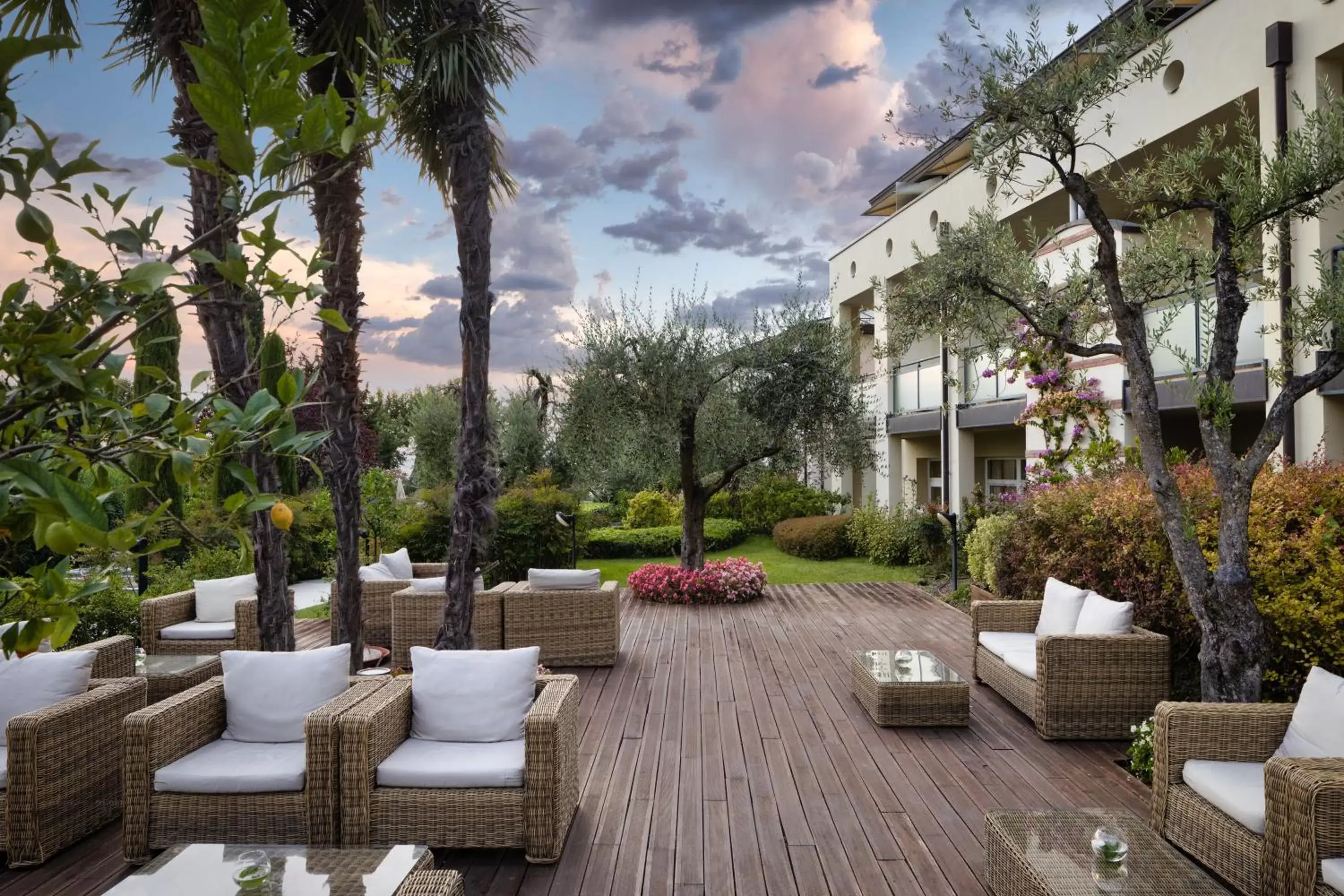 Garden in Hotel Caesius Thermae & Spa Resort