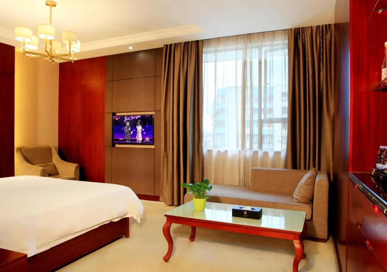 Bedroom, Bed in Guangzhou Shi Liu Hotel Bedroom, Bed in Guangzhou Shi Liu Hotel