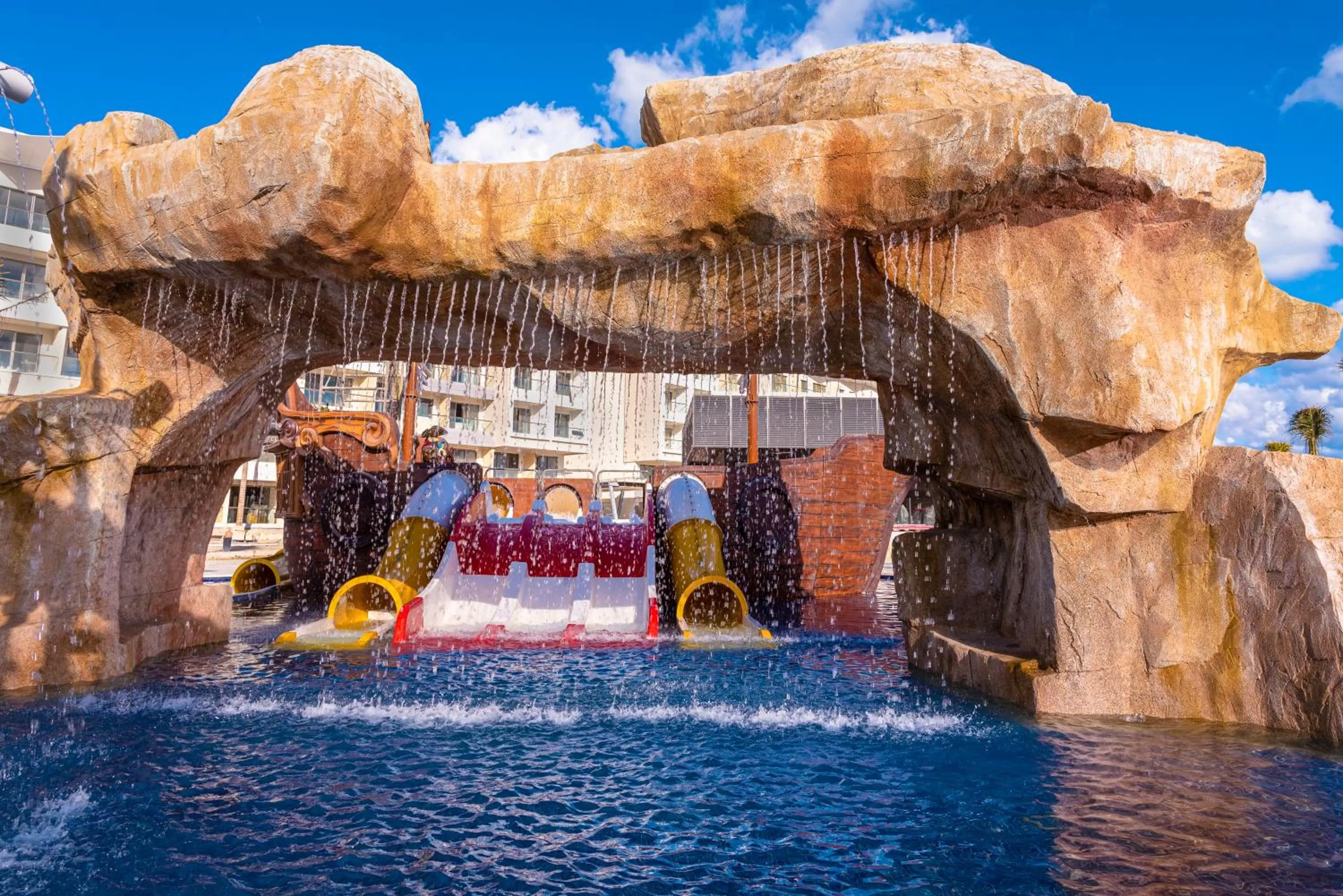 Aqua park in Planet Hollywood Cancun by Royalton, An Autograph Collection All-Inclusive Resort