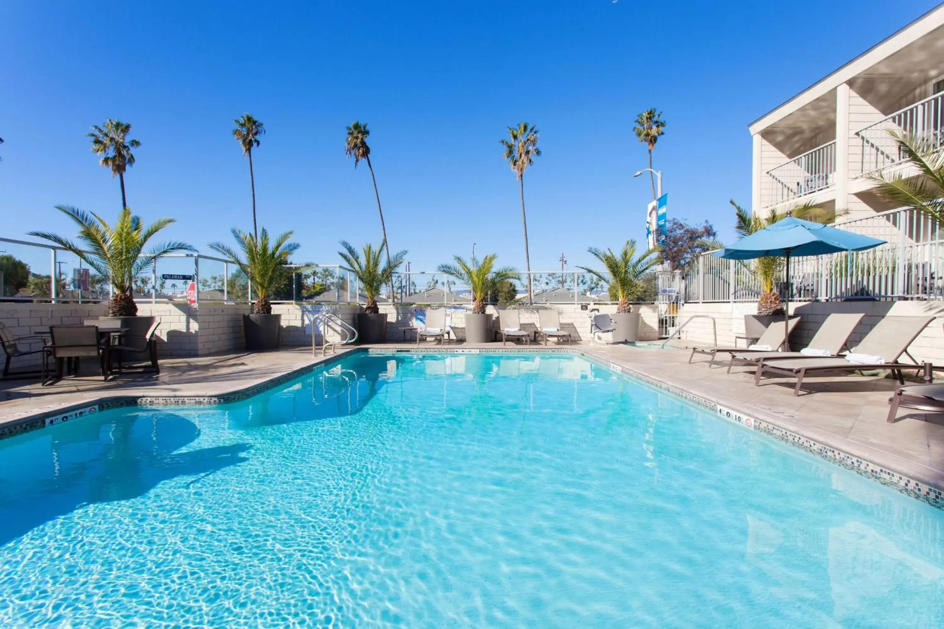 Pool view, Swimming Pool in Hilton Garden Inn Los Angeles Marina Del Rey