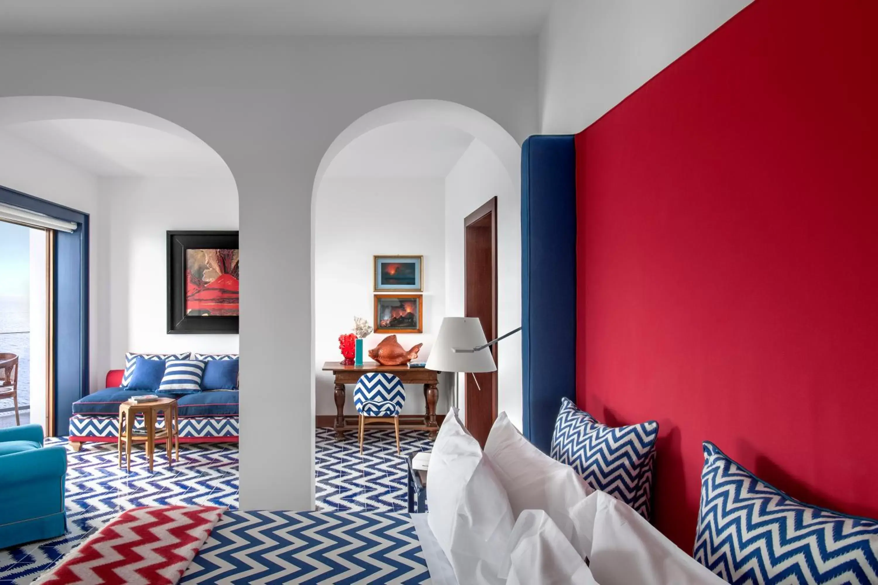 Bedroom, Seating Area in Maison La Minervetta