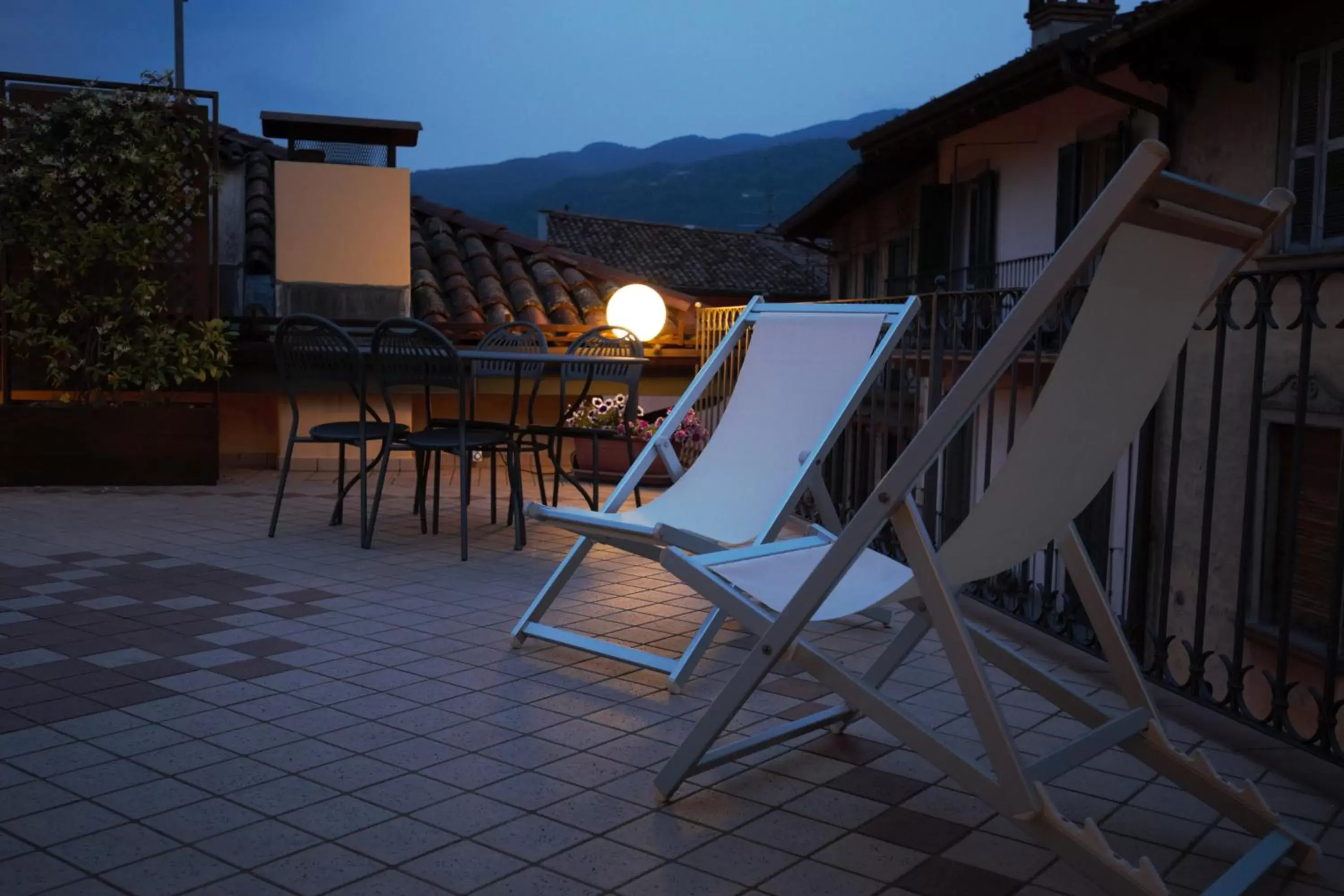 Balcony/Terrace in Albergo Antica Locanda