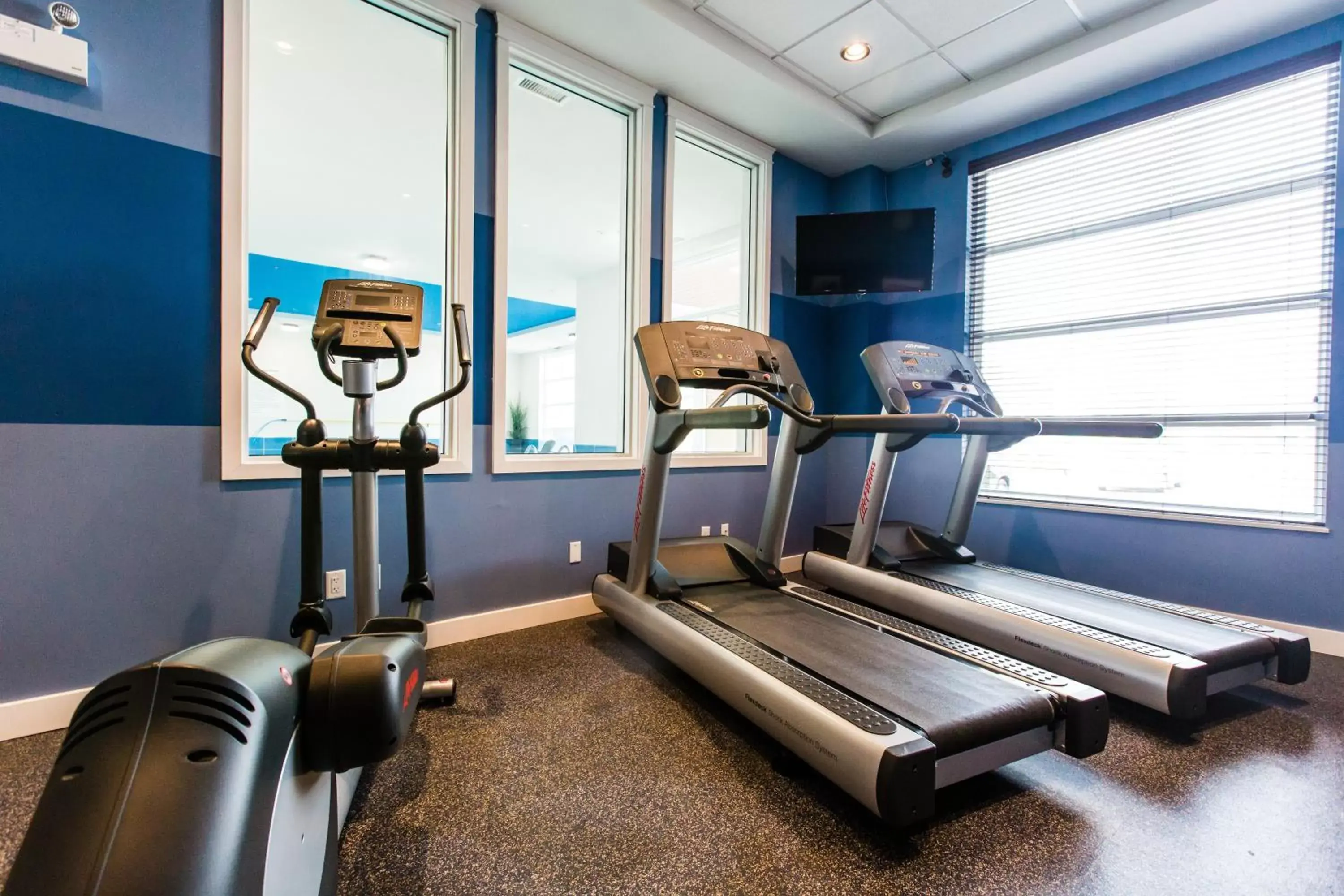 Fitness centre/facilities, Fitness Center/Facilities in Holiday Inn Express & Suites Spruce Grove - Stony Plain, an IHG Hotel