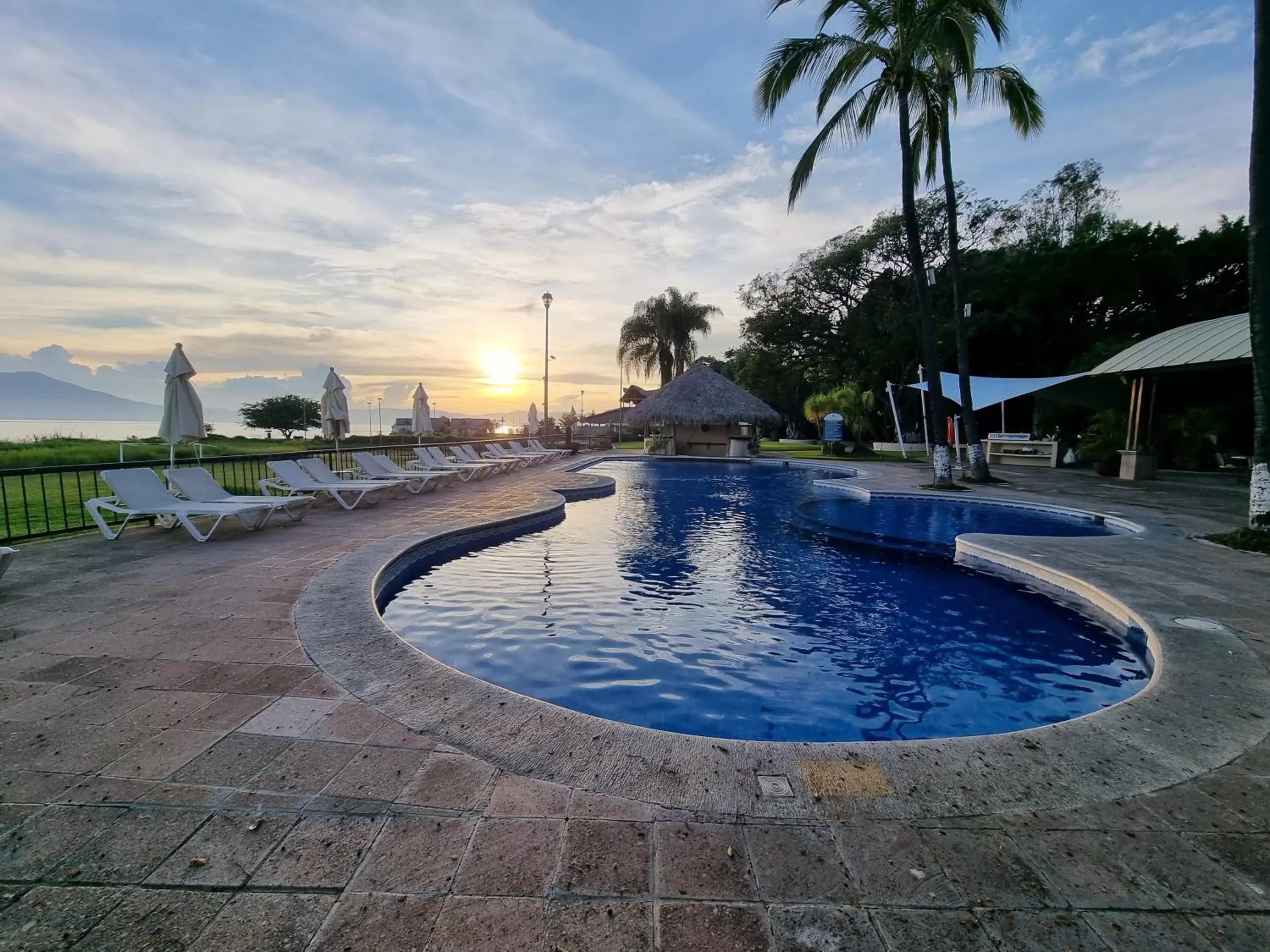 Swimming pool in Real de Chapala Swimming pool in Real de Chapala