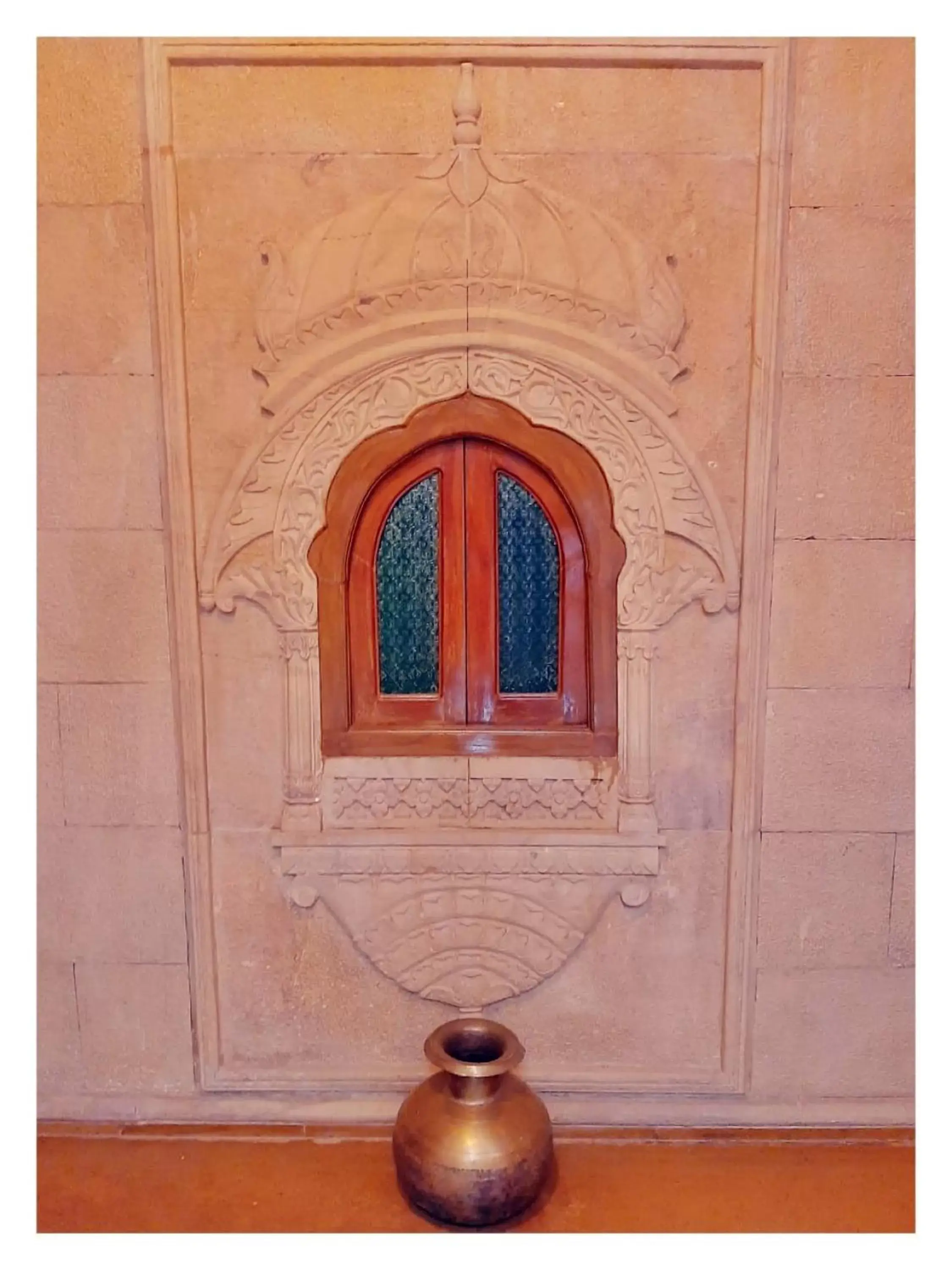 Decorative detail in Hotel Pleasant Haveli - Only Adults