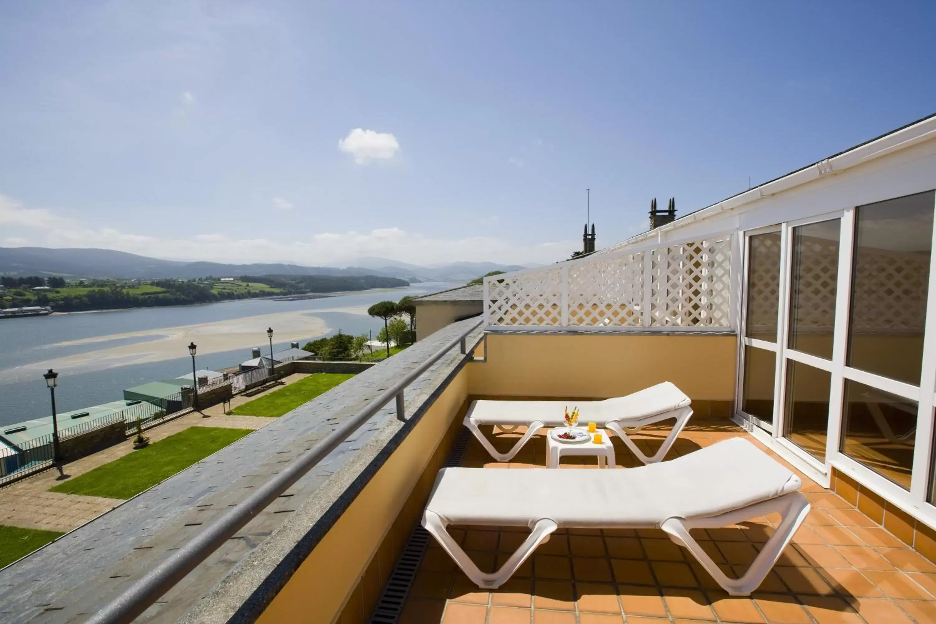 Balcony/Terrace in Parador de Ribadeo