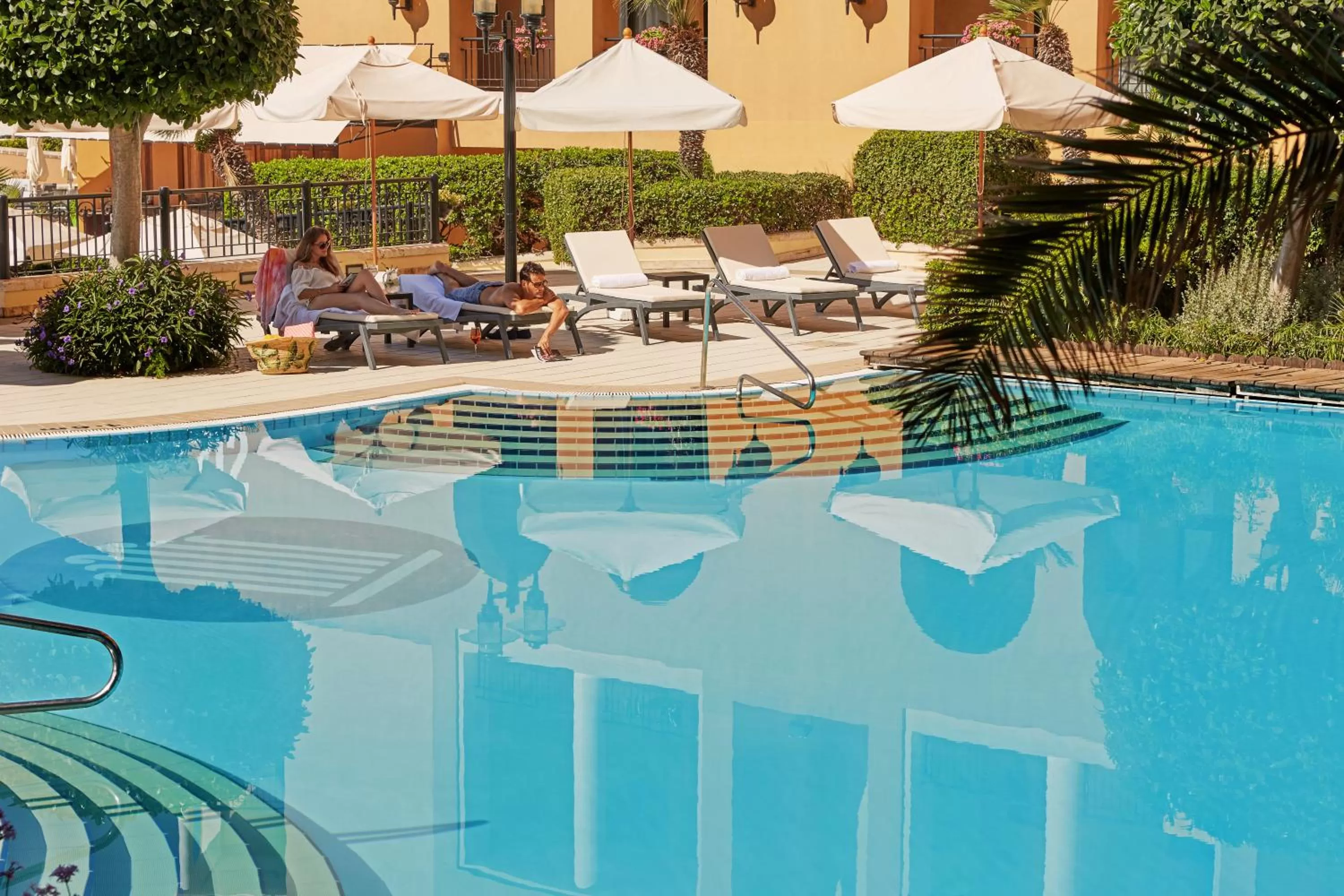 Garden in Corinthia St George's Bay