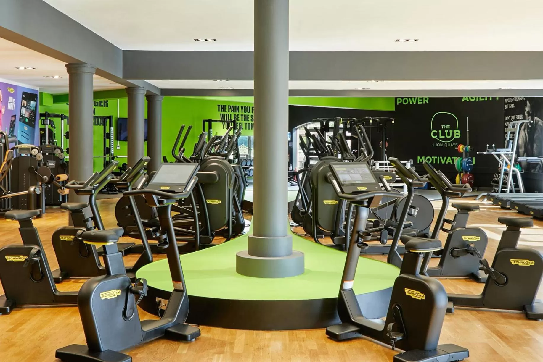 Fitness centre/facilities in Lion Quays Resort