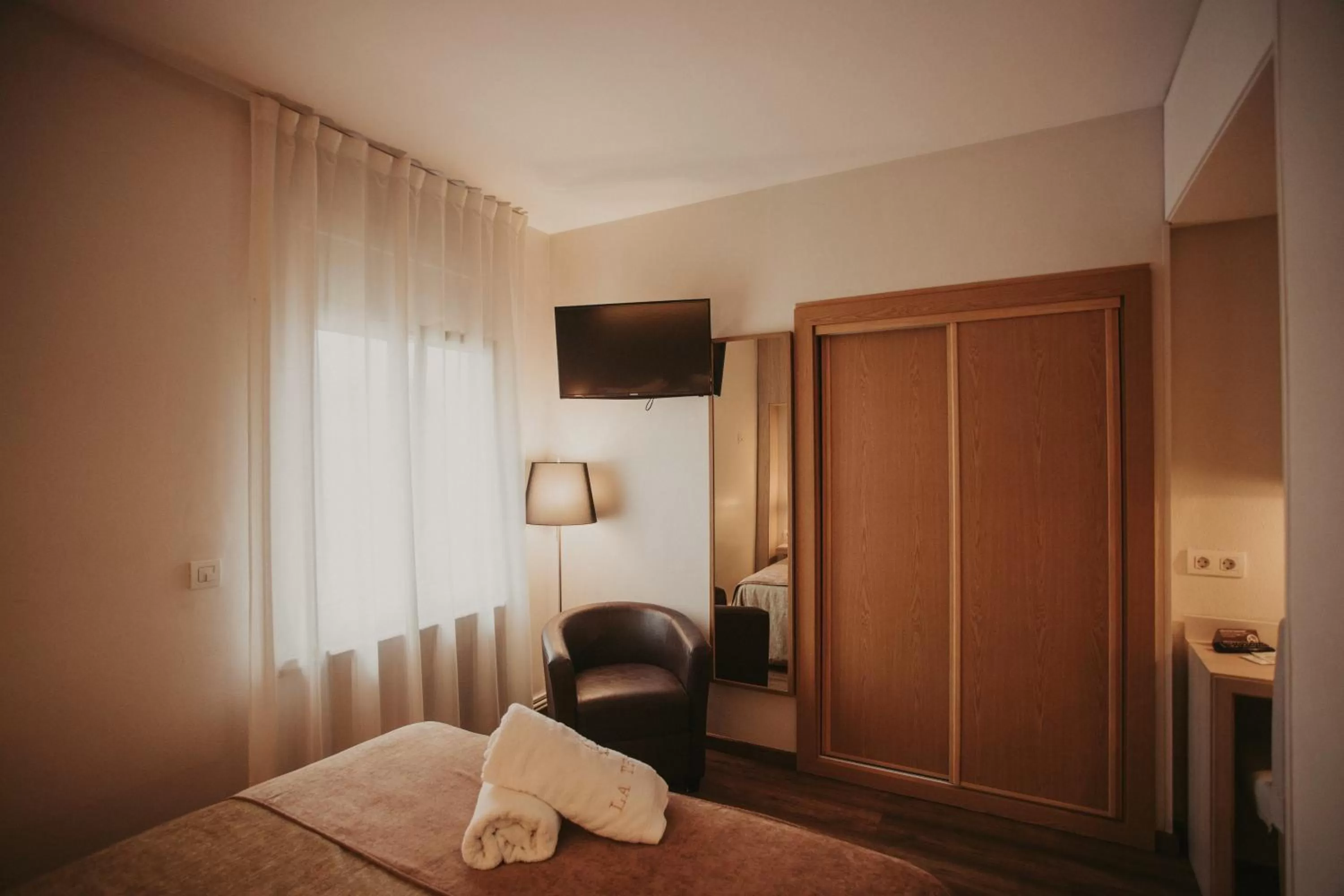 Photo of the whole room, Bed in La Trobada Hotel Boutique