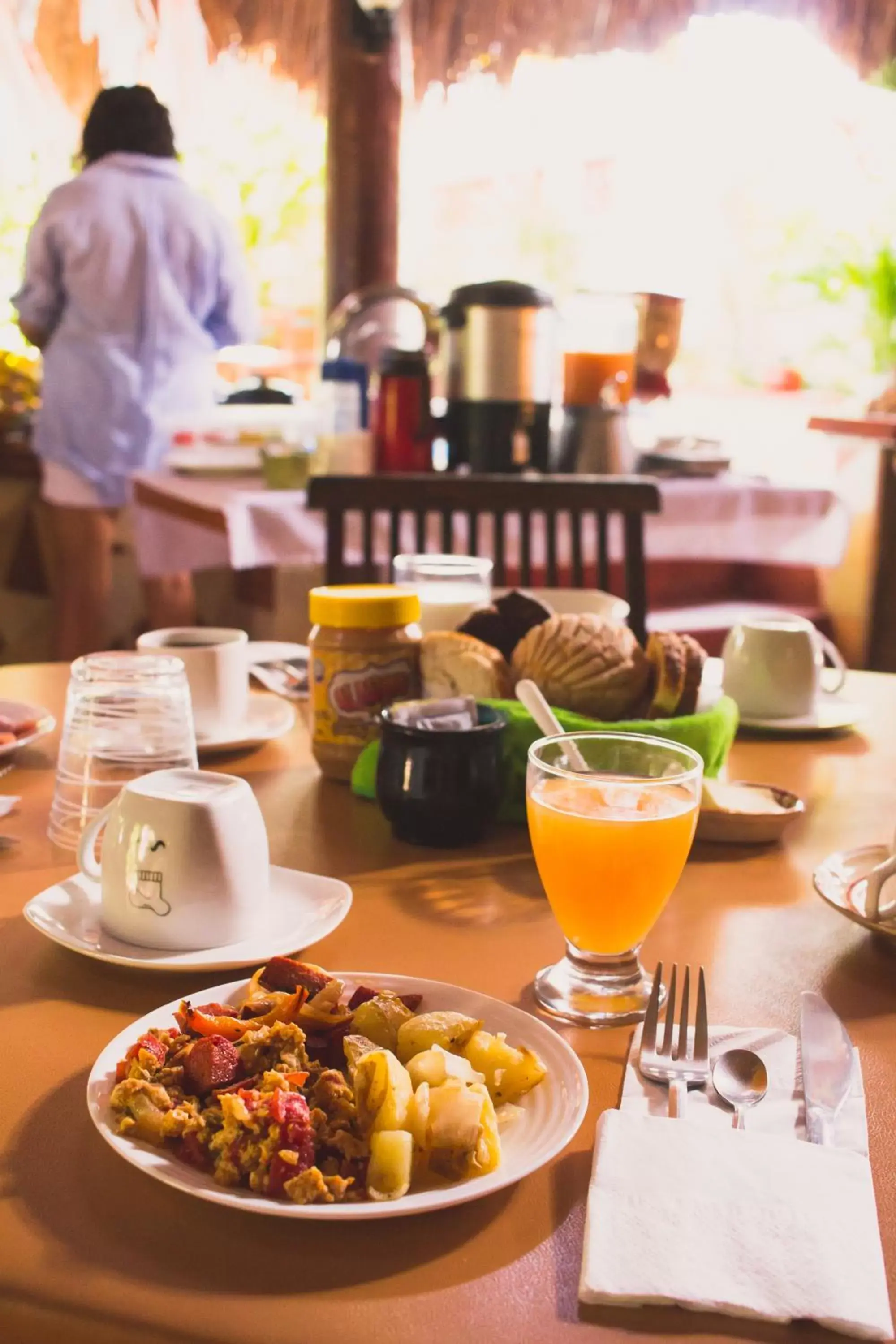 Food and drinks, Breakfast in Cocos Cabañas Playa del Carmen Adults Only