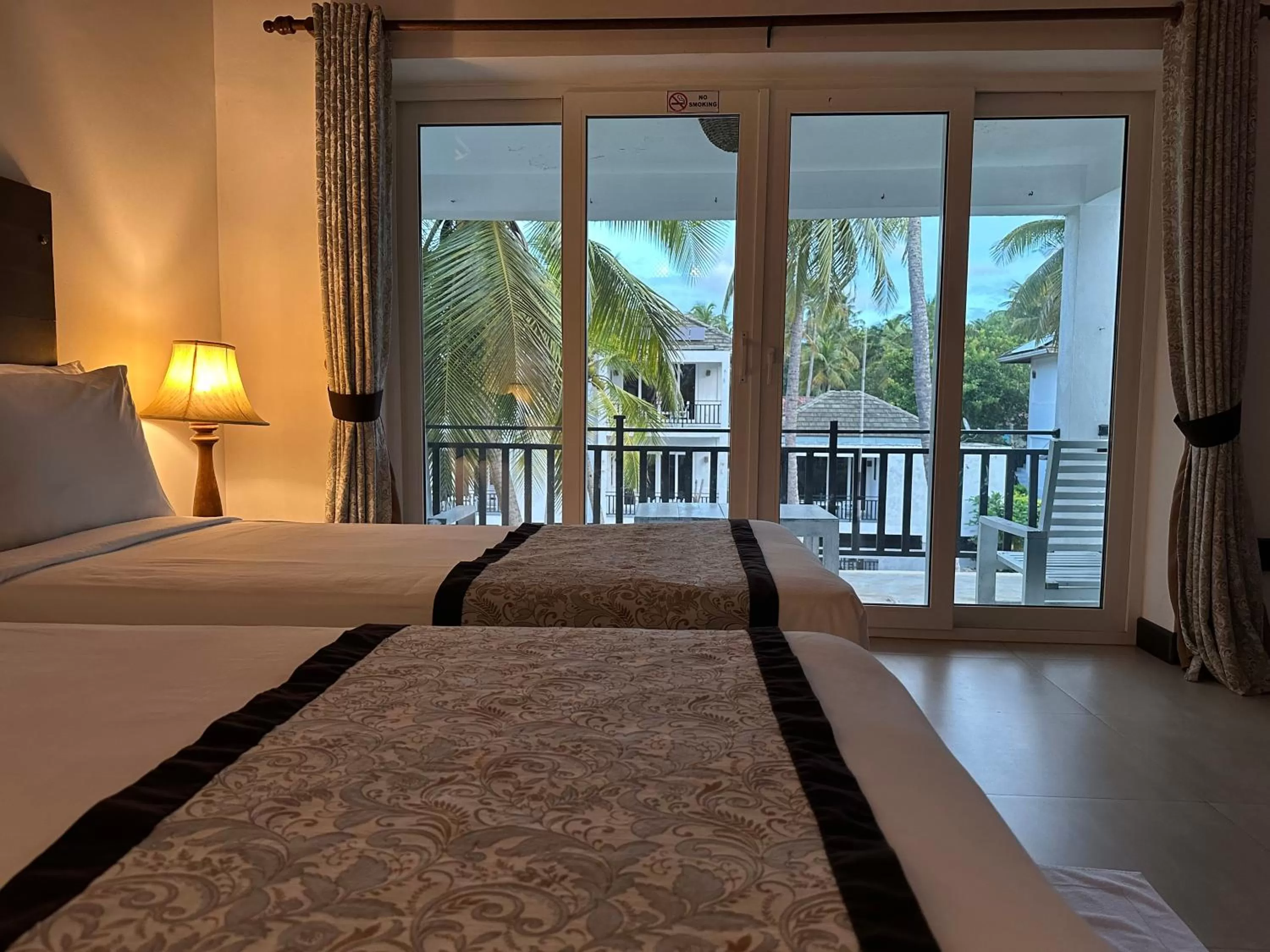 Bed in Amaluna Resorts