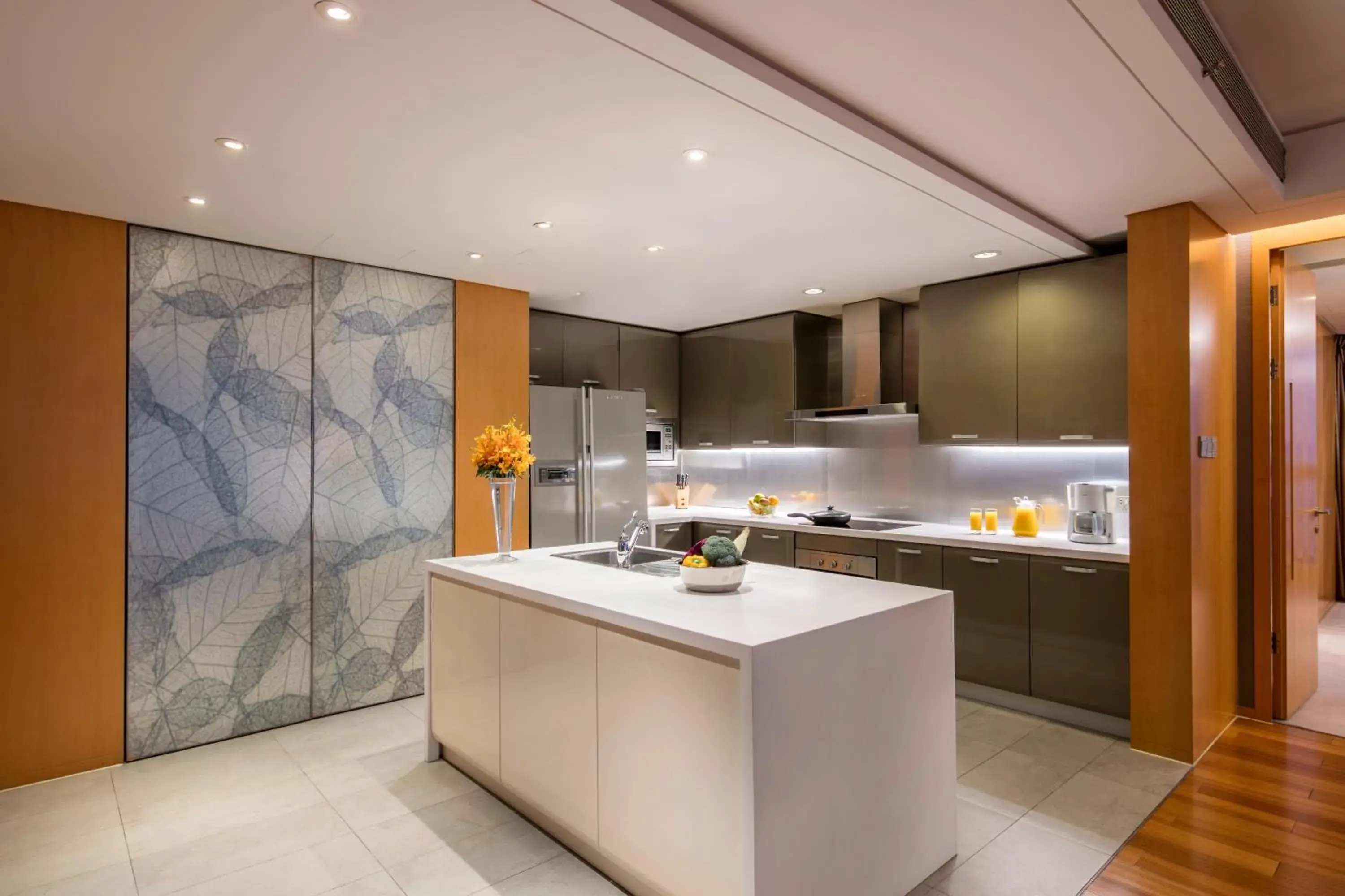 Communal kitchen, Kitchen/Kitchenette in Ascott Raffles City Beijing